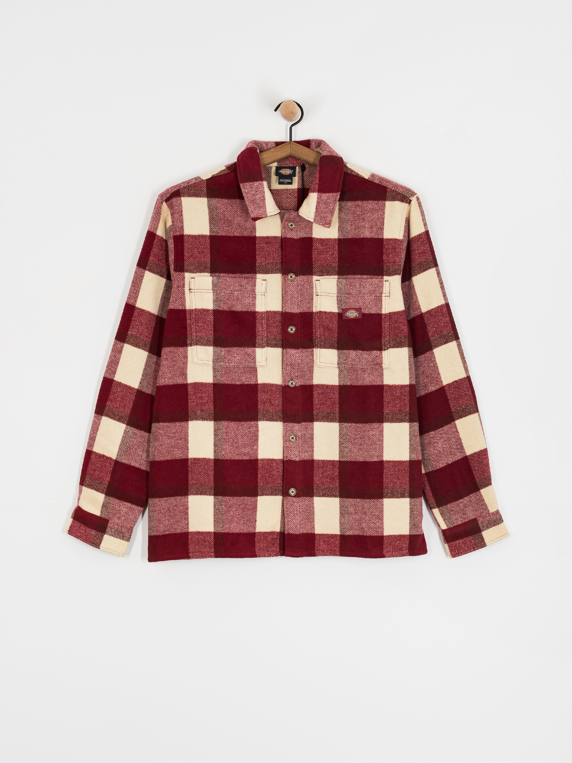 Koszula Dickies Plaid Coaling (tibetan red)