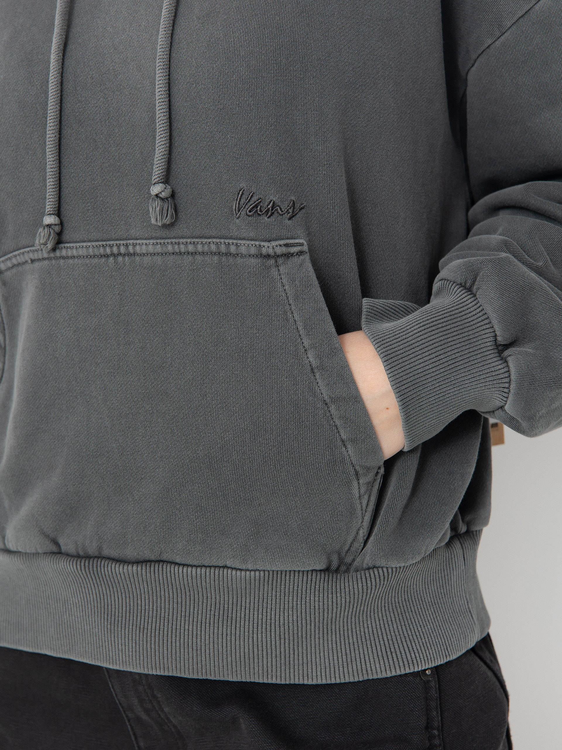 Bluza z kapturem Vans Retro HD Wmn (mountain essentials asphalt)