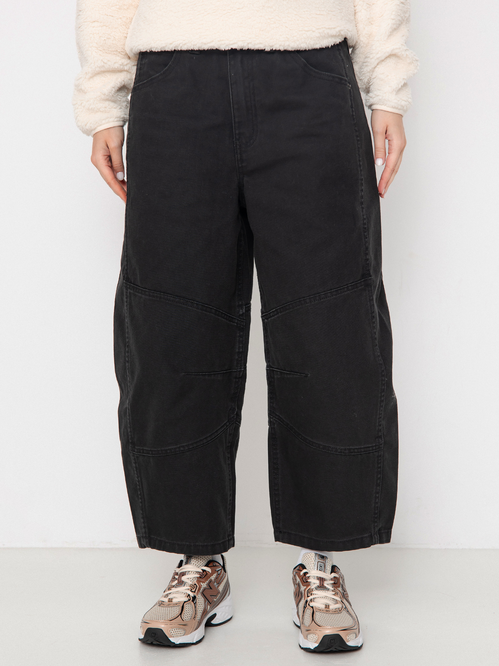 Spodnie Vans Blaire Cropped Barrel Wmn (black)