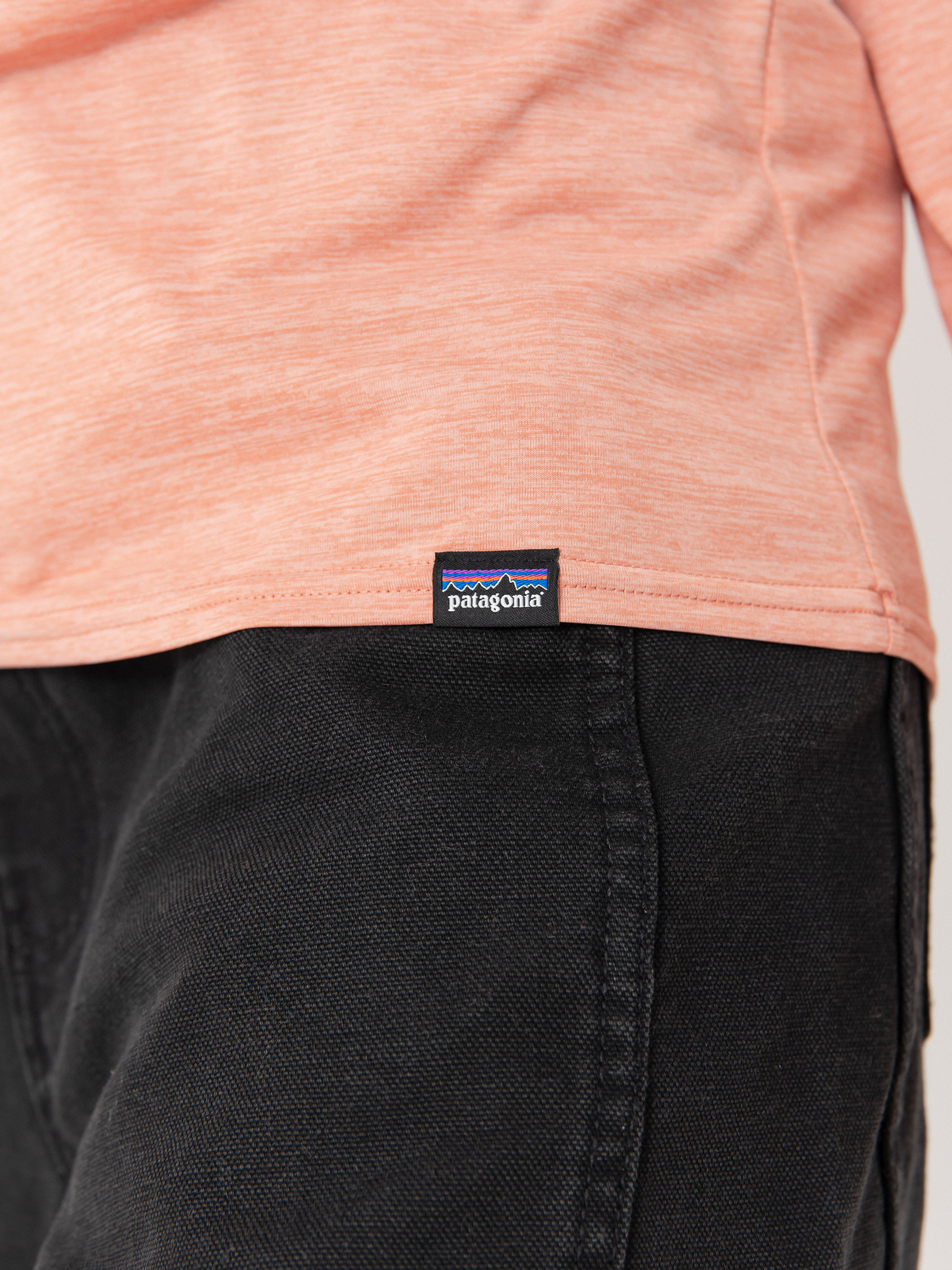 Longsleeve Patagonia Cap Cool Daily Graphic Wmn (strataspire moment pink x-dye)