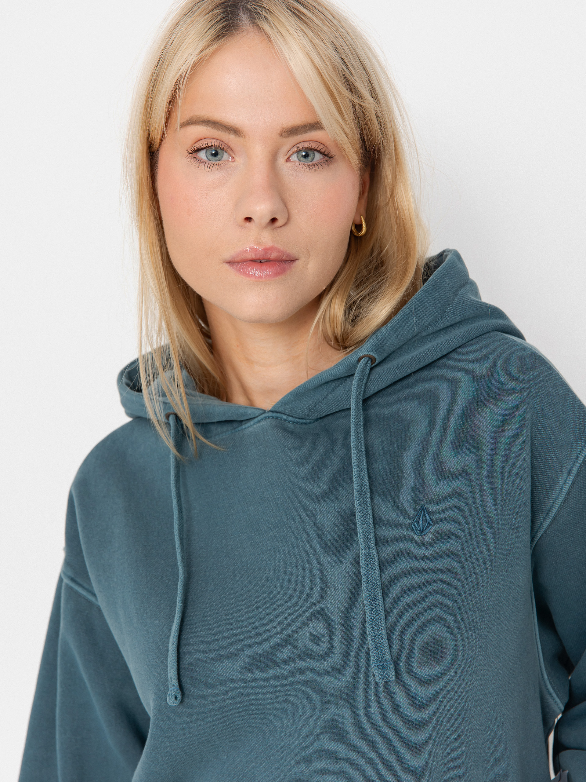 Bluza z kapturem Volcom Stone Soft HD Wmn (emerald green)