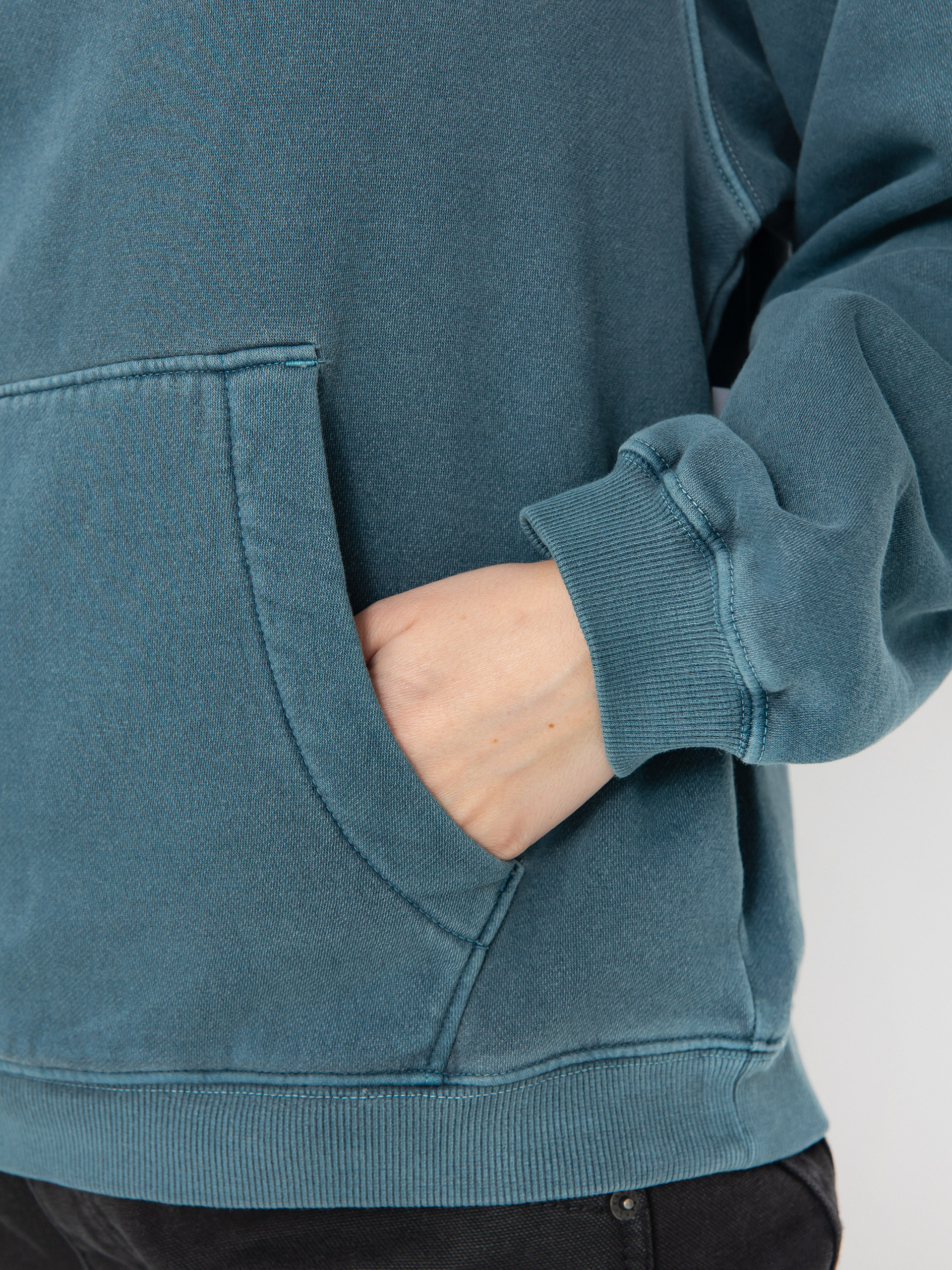 Bluza z kapturem Volcom Stone Soft HD Wmn (emerald green)