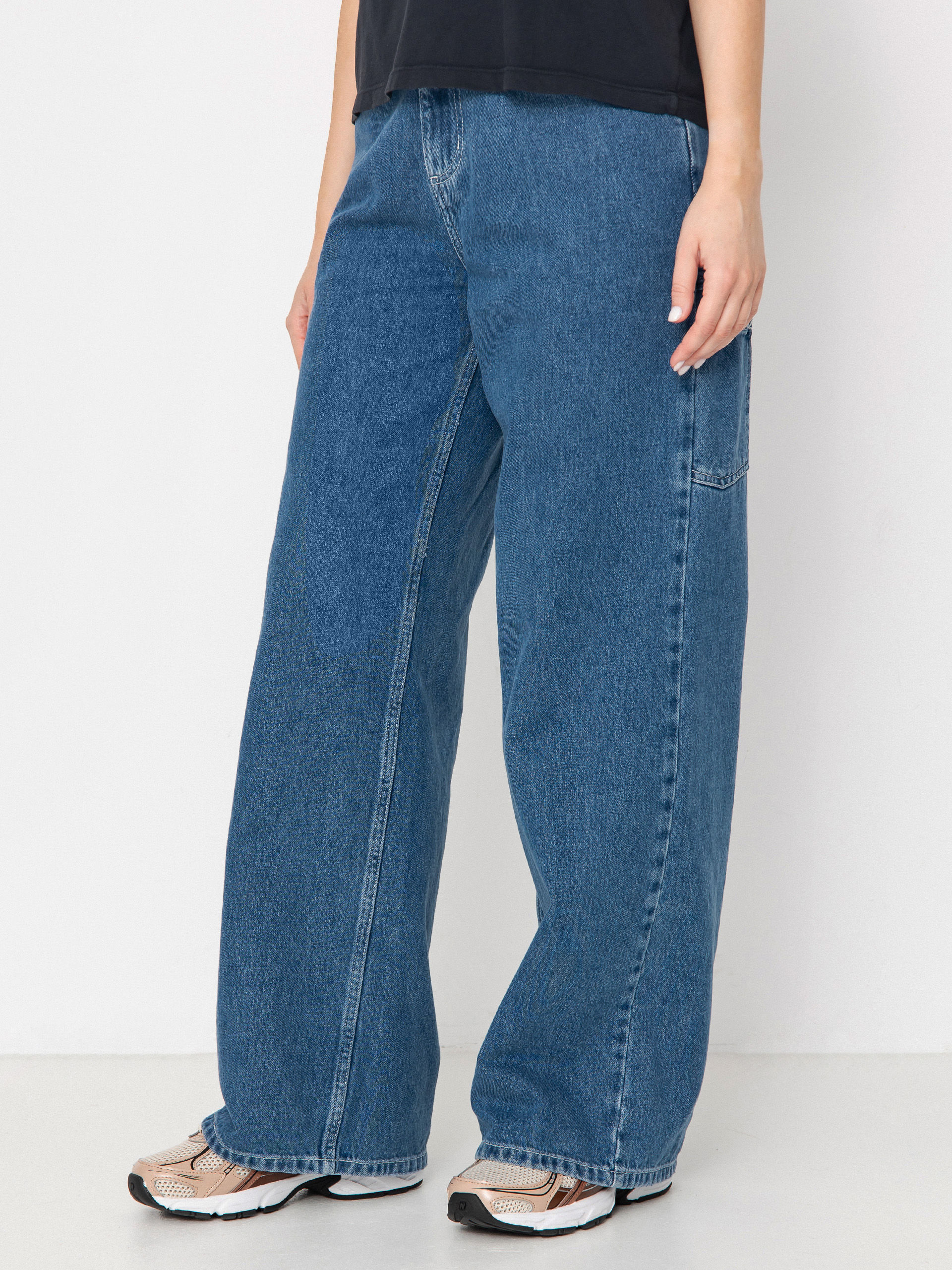 Spodnie Carhartt WIP Jens Wmn (blue)