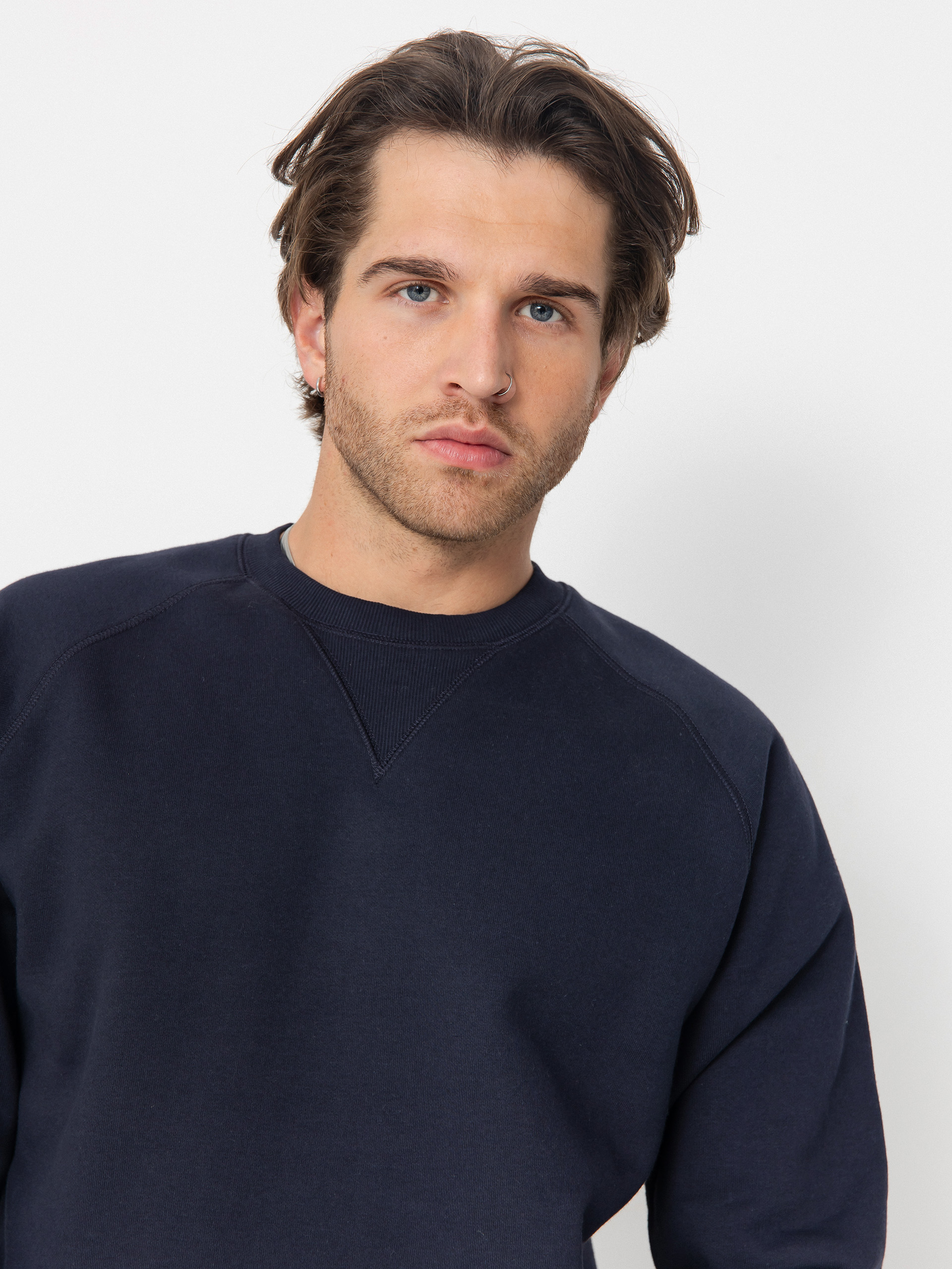 Bluza Carhartt WIP Chase (dark navy/gold)