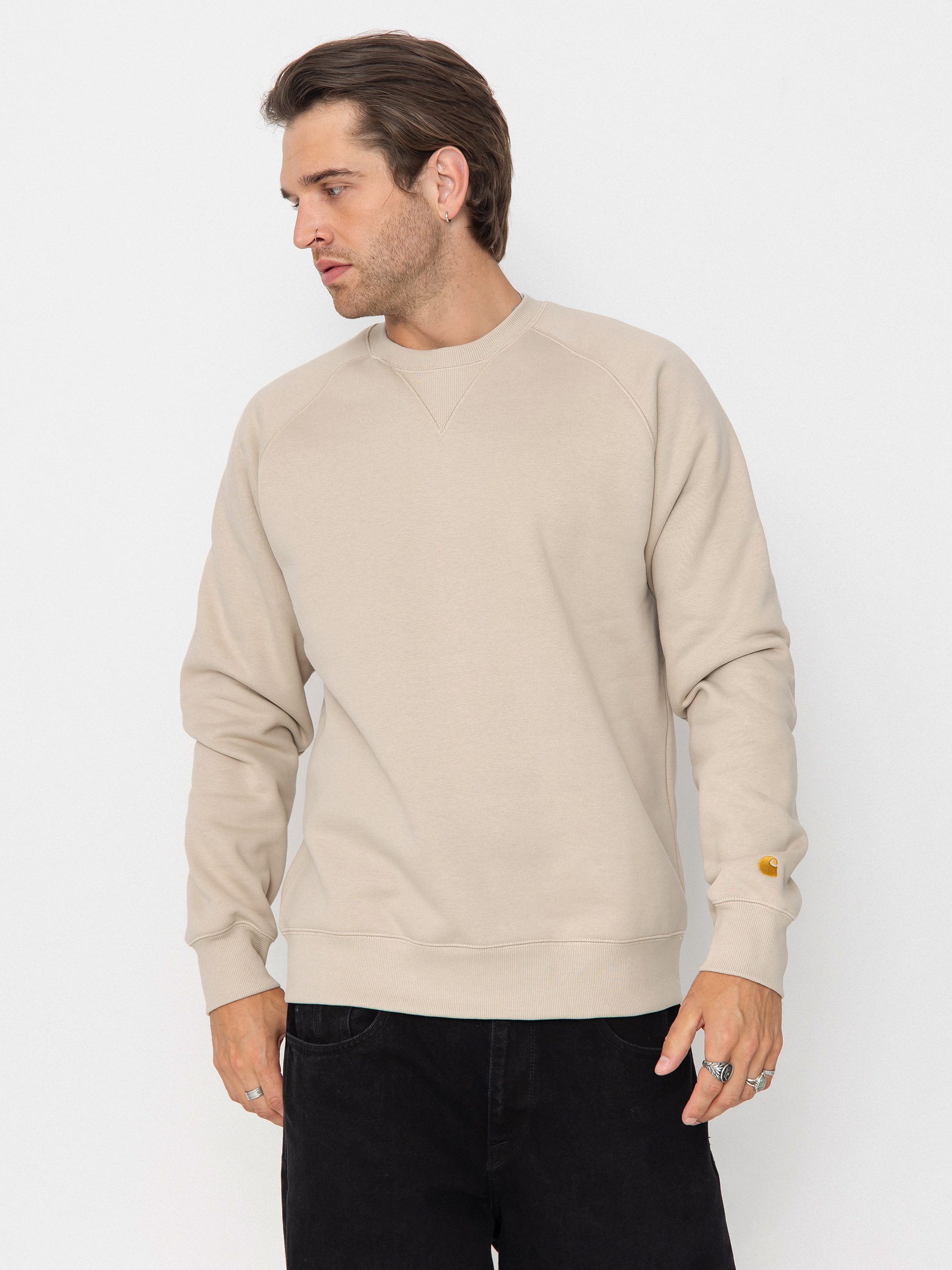 Bluza Carhartt WIP Chase (fleur de sel/gold)