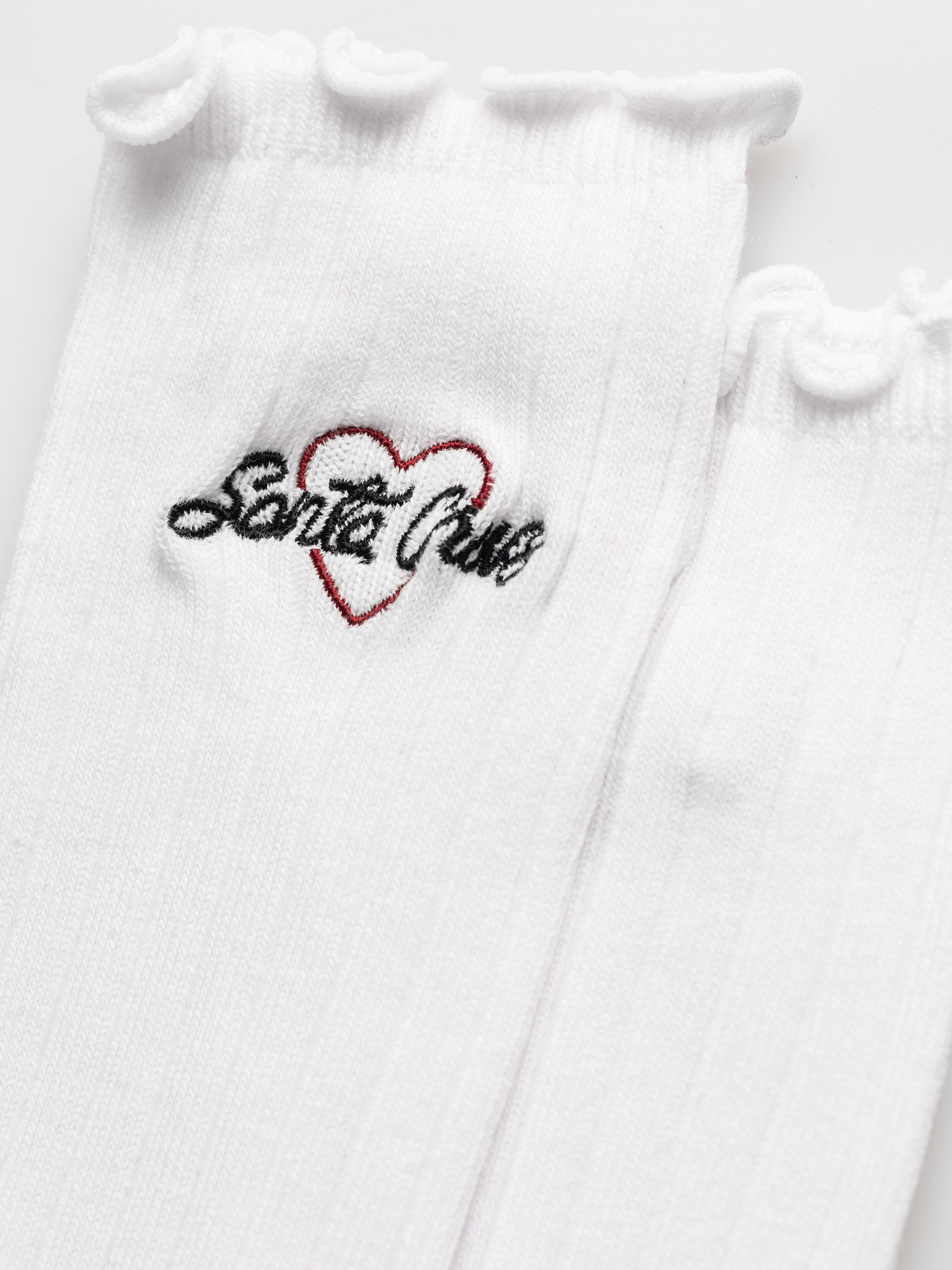 Skarpetki Santa Cruz Love Script Socks 2pk Wmn (black & white)