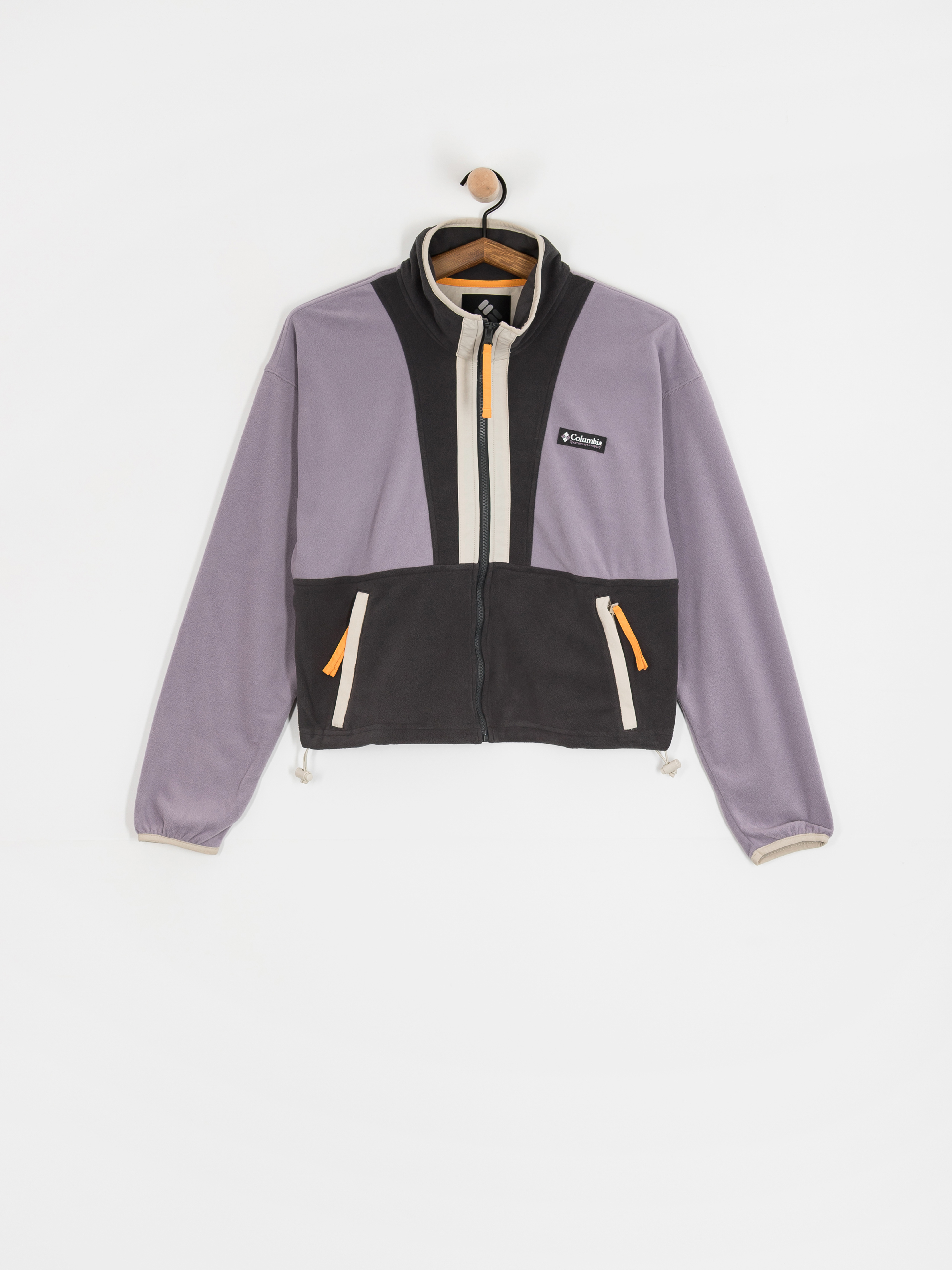 Damski Polar Columbia Backbowl II Full Zip (shale purple/shark/dark stone)