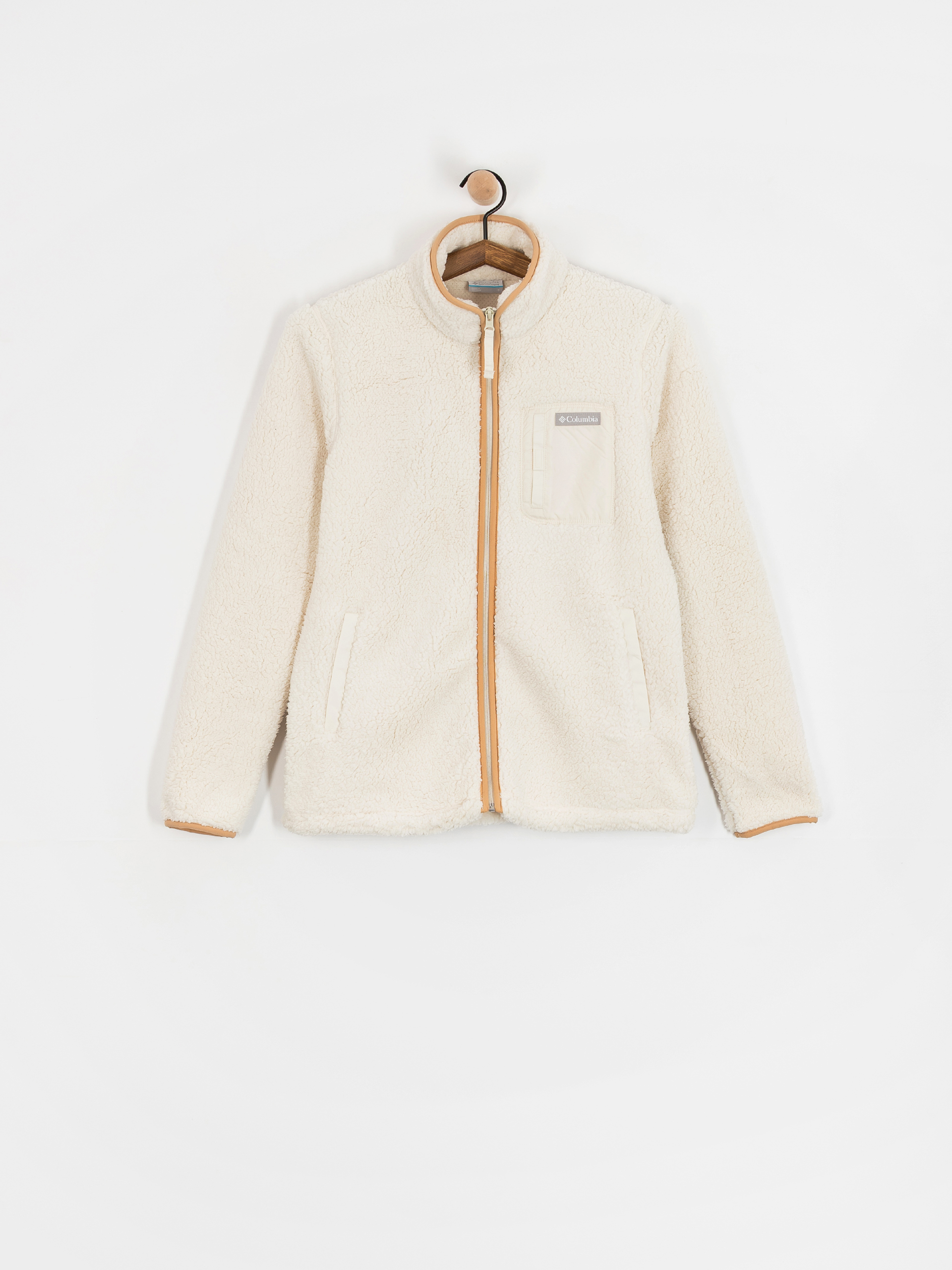 Damski Polar Columbia West Bend Full Zip II (chalk)