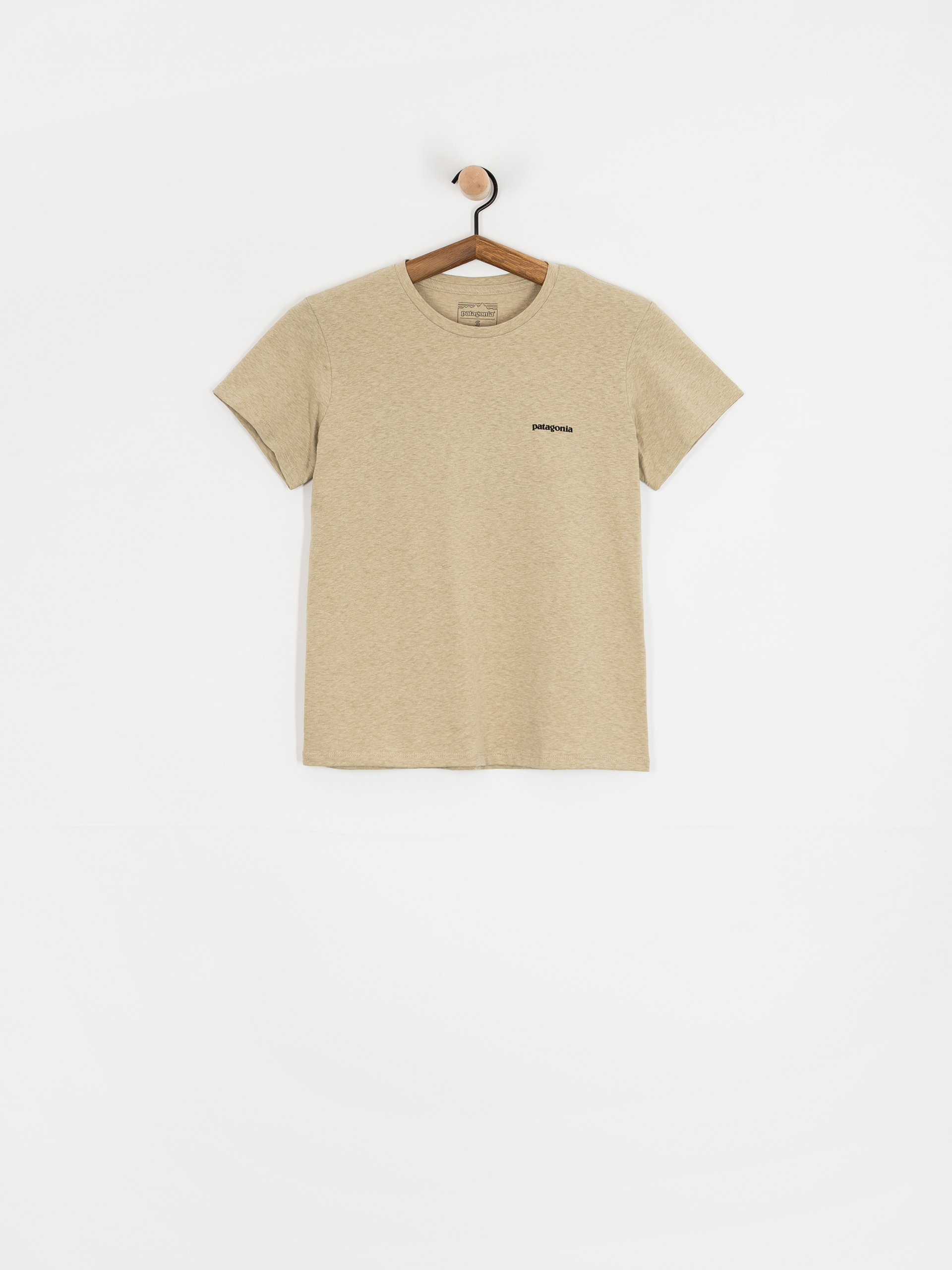 T-shirt Patagonia P 6 Logo Responsibili Wmn (pumice)