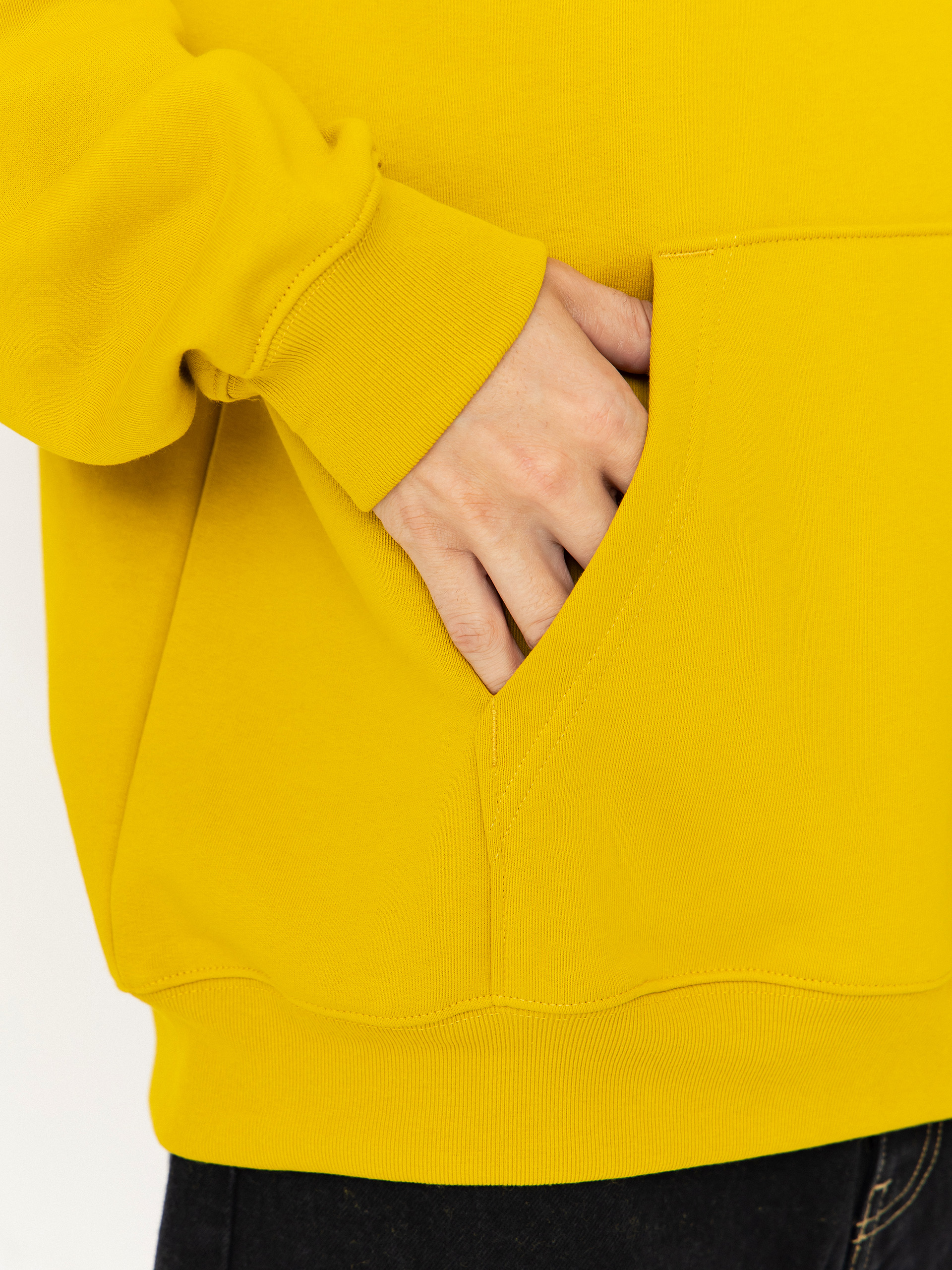 Bluza z kapturem Vans Left Chest II Loose HD (heritage mustard)