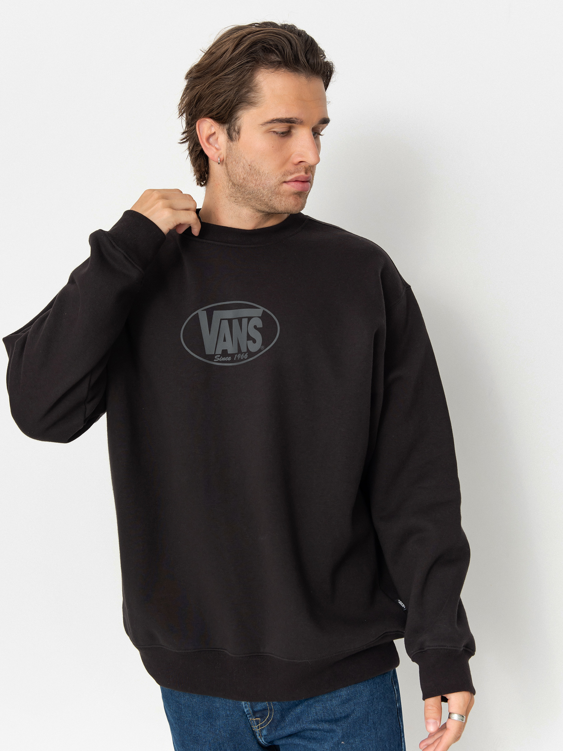 Bluza Vans Classic Oval Crew (black)
