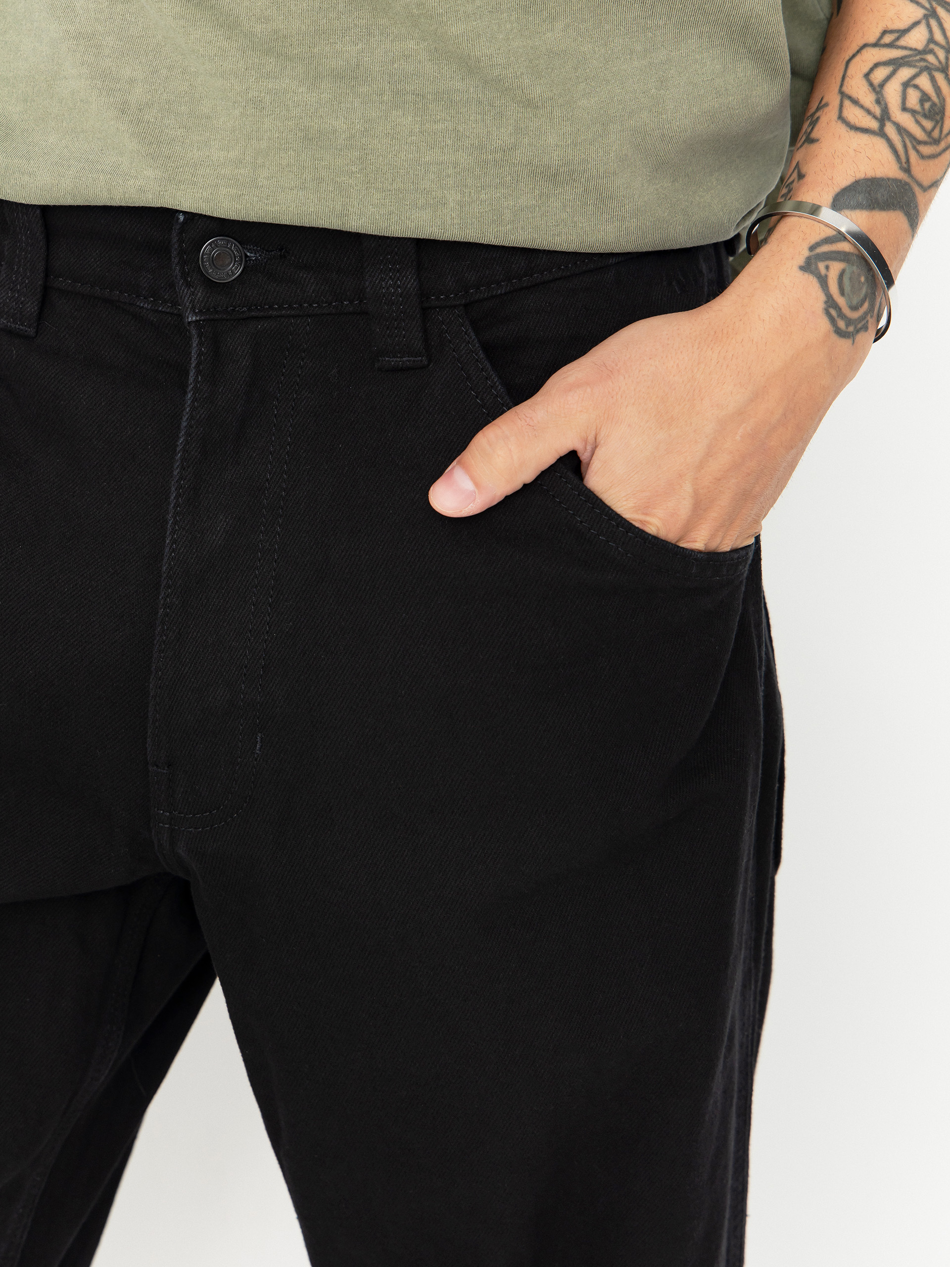 Spodnie Vans Skate Check 5 Loose Denim (black denim)