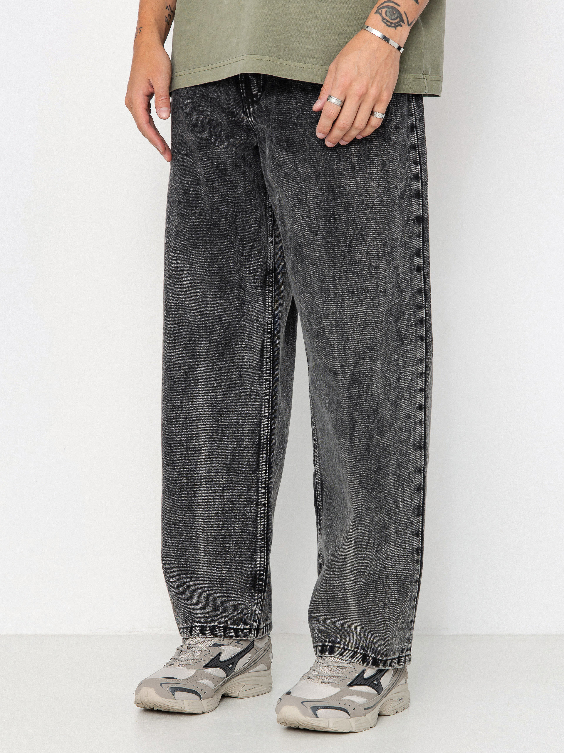 Spodnie Vans Check 5 Baggy Denim (stonewash black)