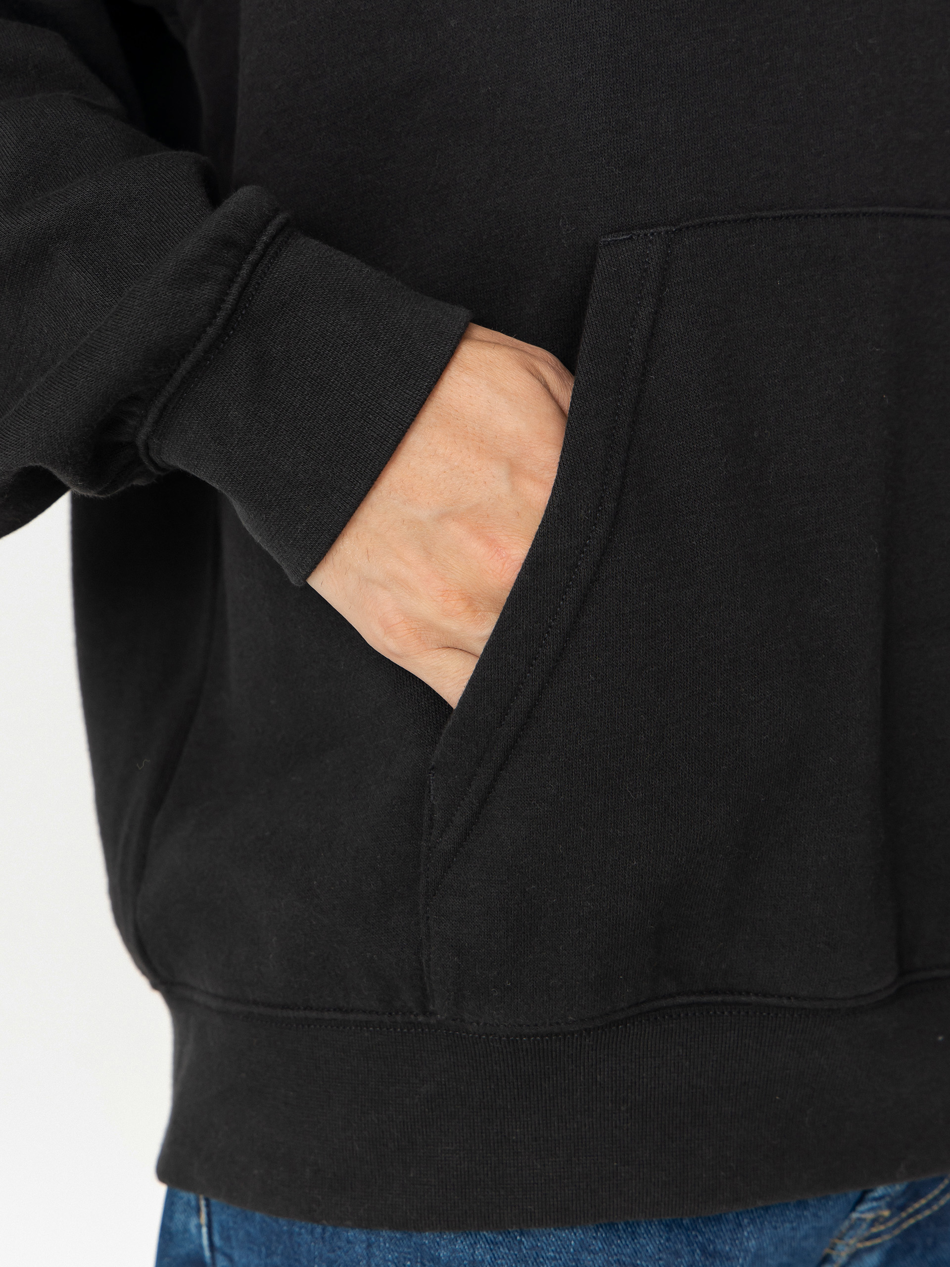 Bluza z kapturem Vans Scratched Records HD (black)