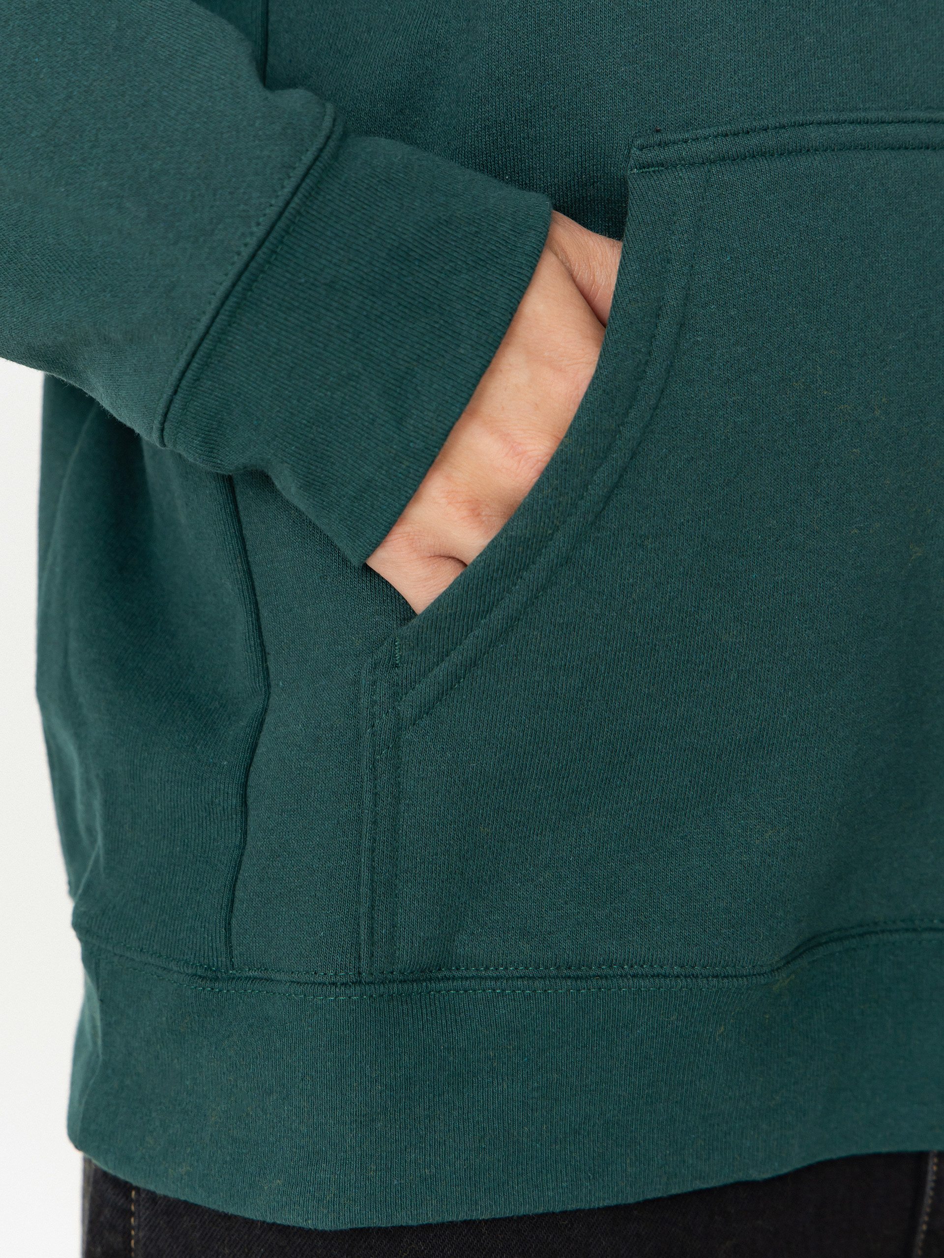 Bluza z kapturem Patagonia P 6 Logo Uprisal HD (cascade green)