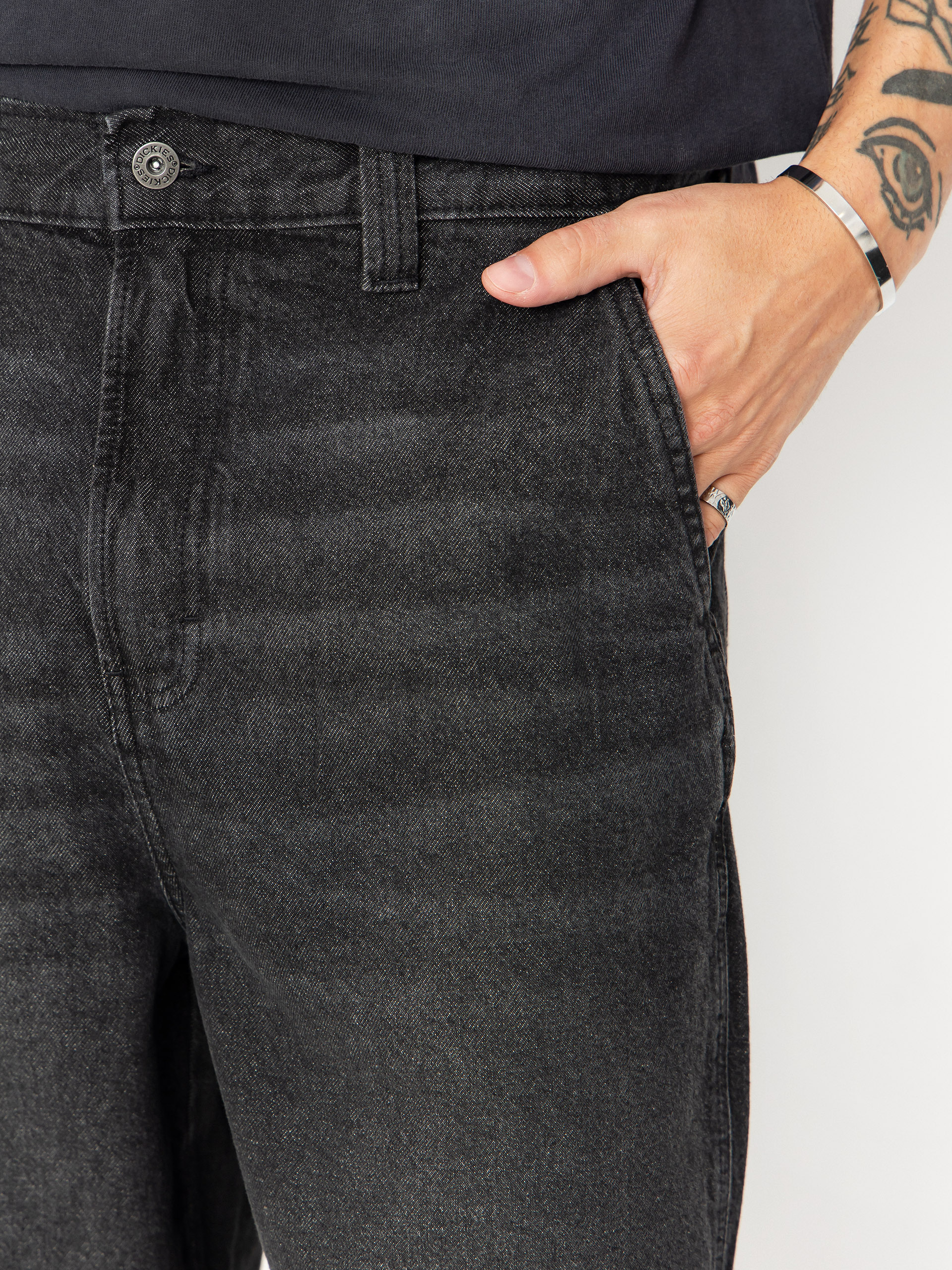Spodnie Dickies Madison Baggy (black wash faded)