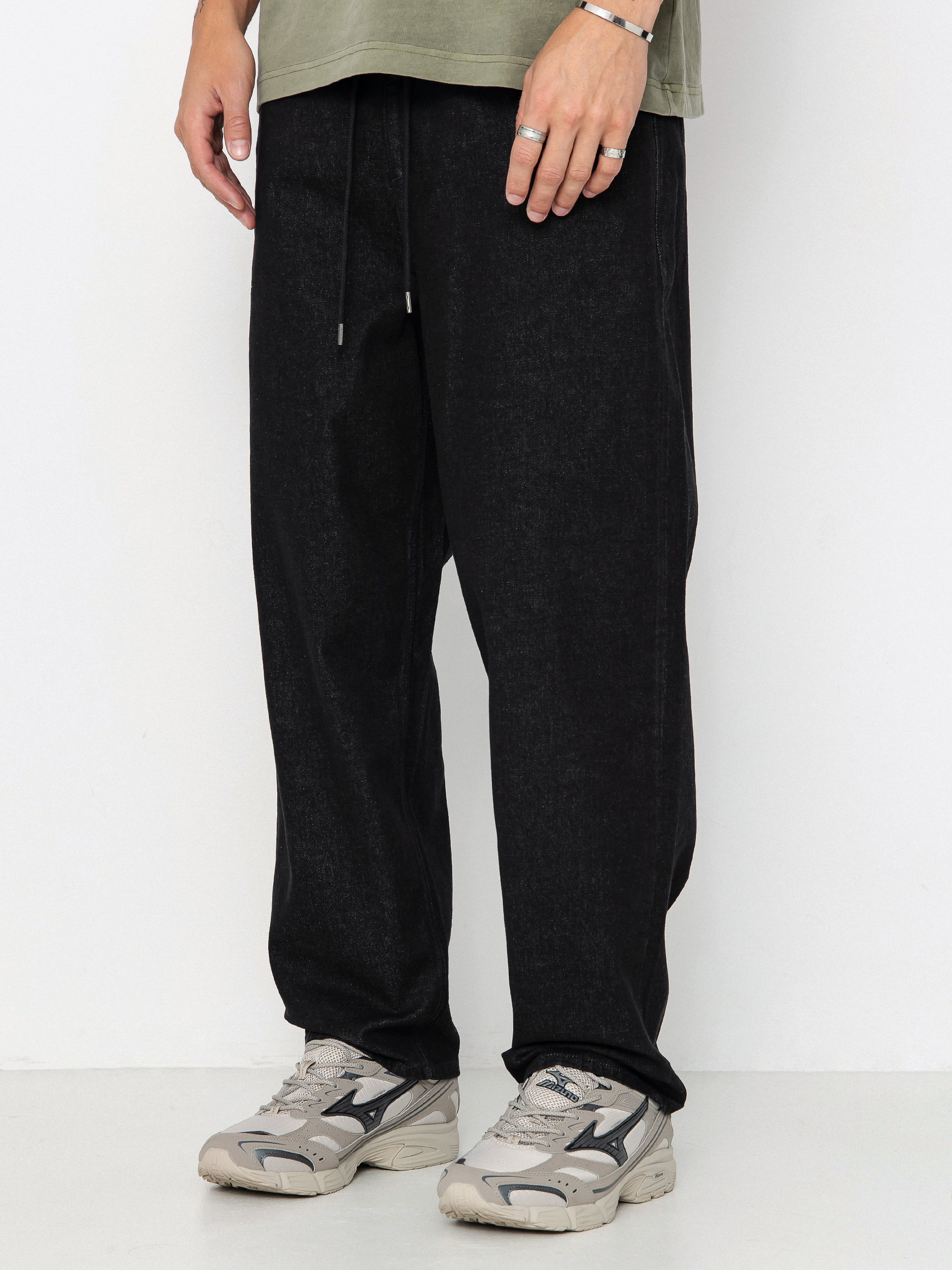 Spodnie Volcom Freazy Loose Ew Denim (black wash)