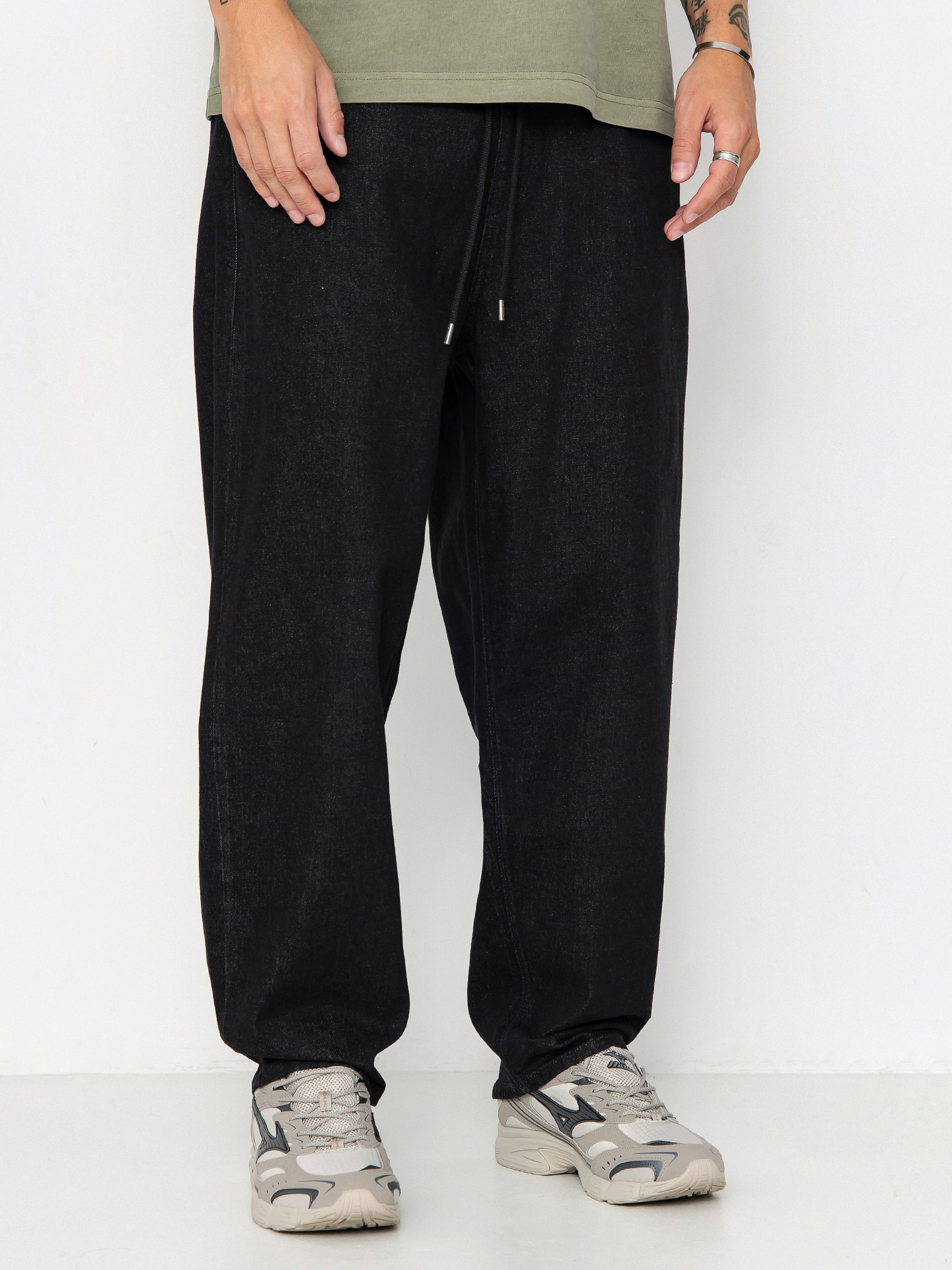 Spodnie Volcom Freazy Loose Ew Denim (black wash)