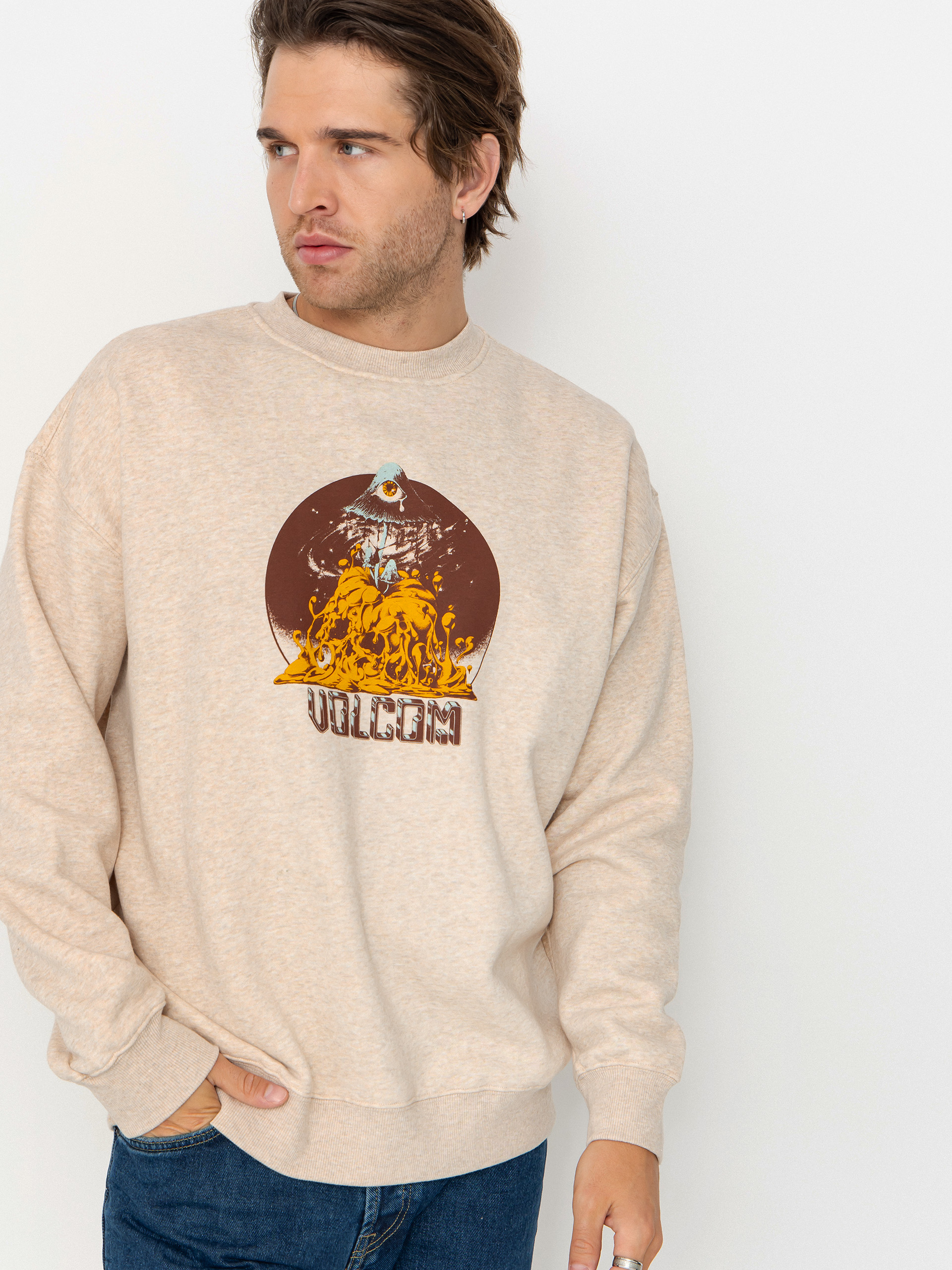 Bluza Volcom Fa Callum Rooney Crew (dust heather)