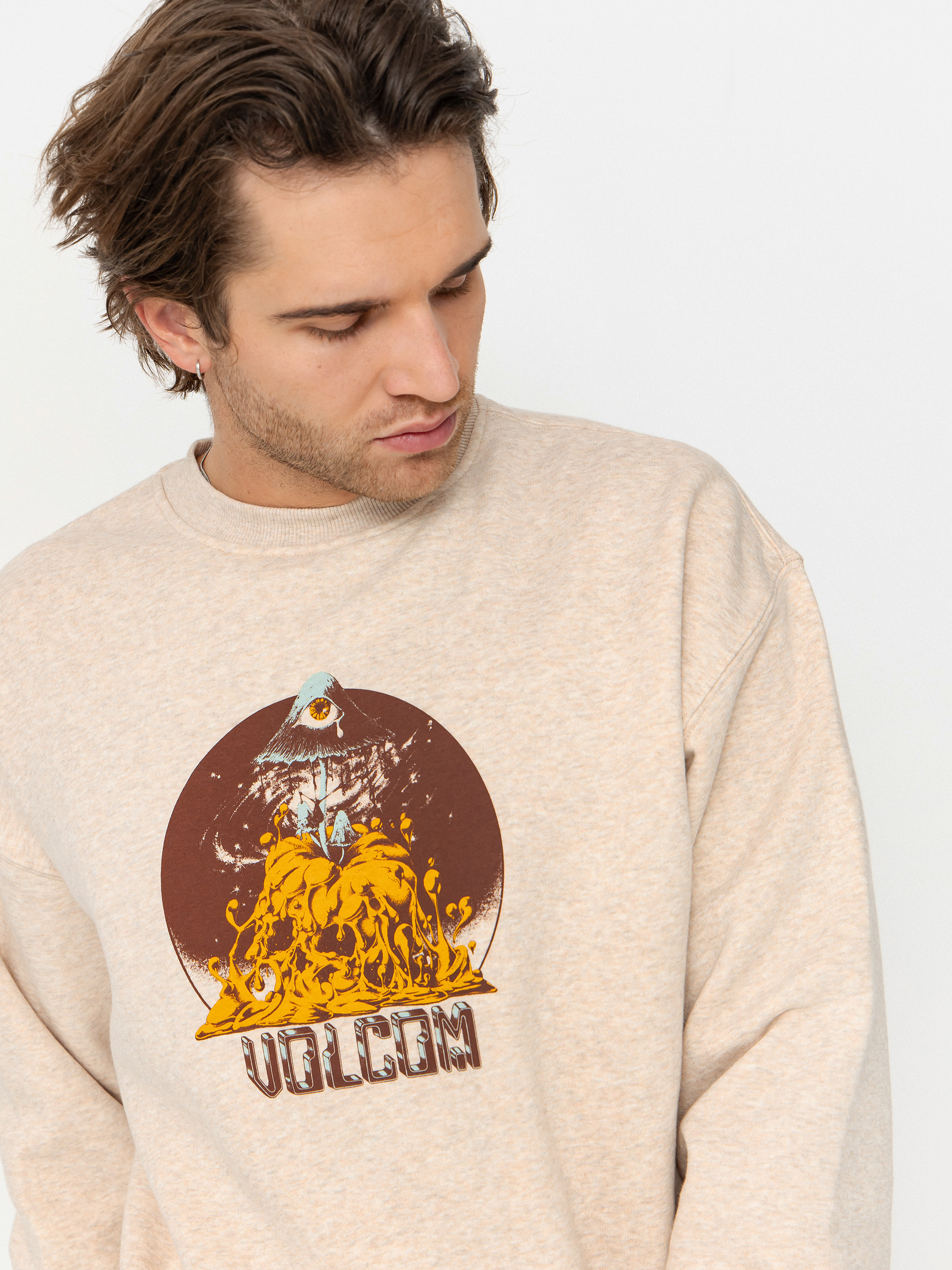 Bluza Volcom Fa Callum Rooney Crew (dust heather)