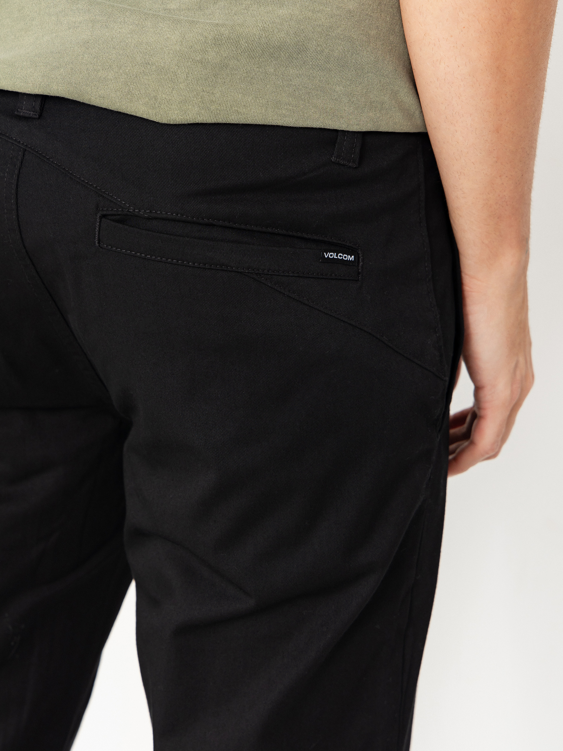 Spodnie Volcom Frickin Modern Stret (black)