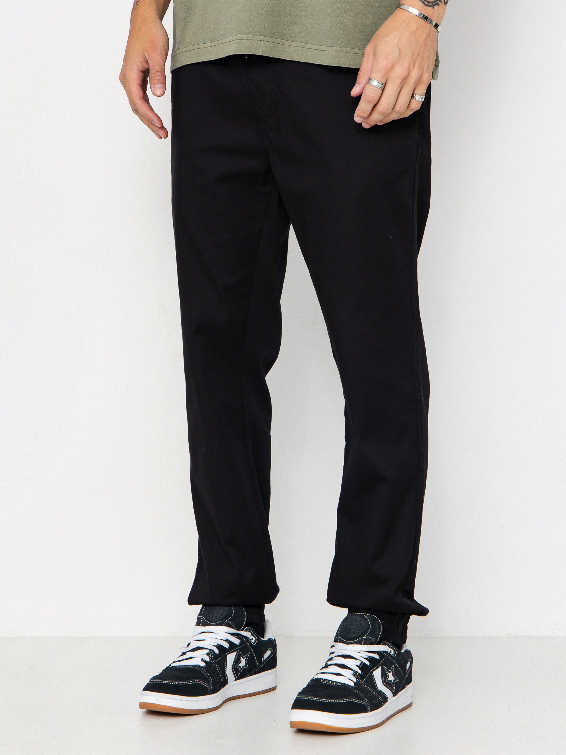 Spodnie Volcom Frickin Slim Jogger (black)