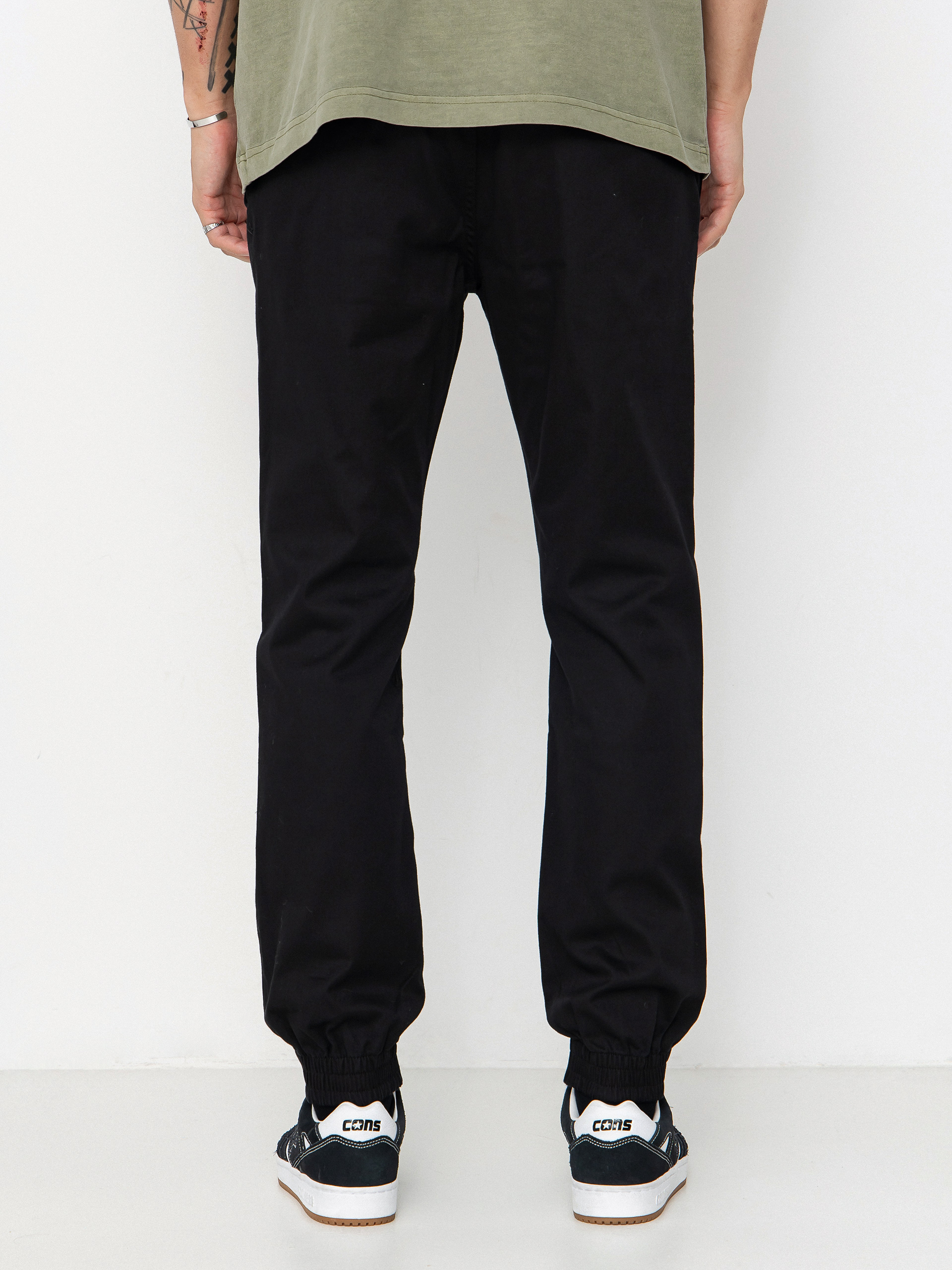 Spodnie Volcom Frickin Slim Jogger (black)