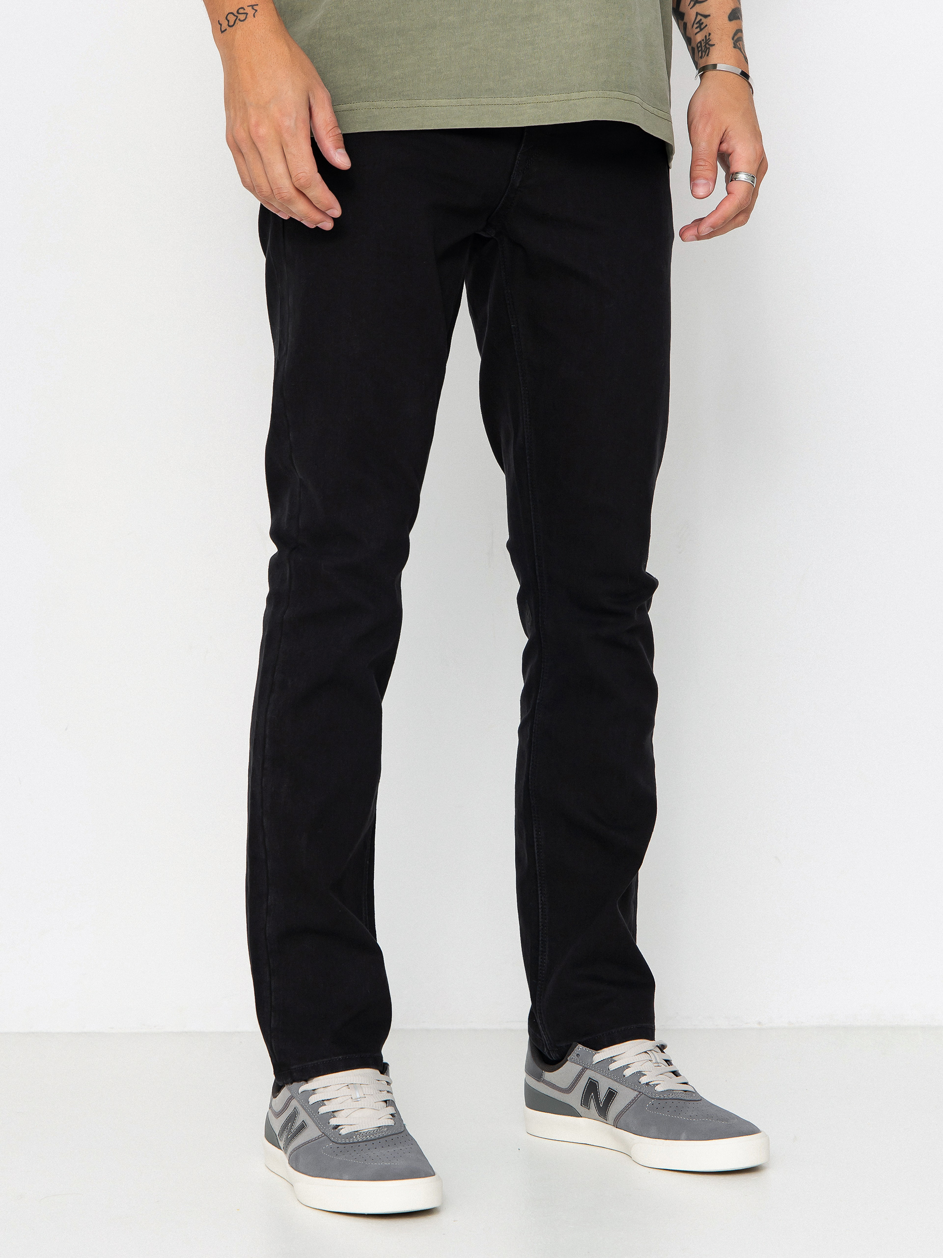 Spodnie Volcom Vorta Denim (black out)