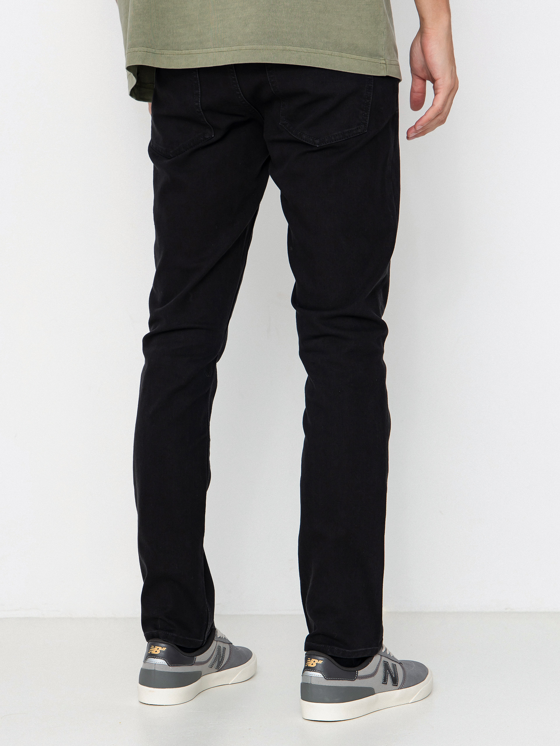 Spodnie Volcom Vorta Denim (black out)