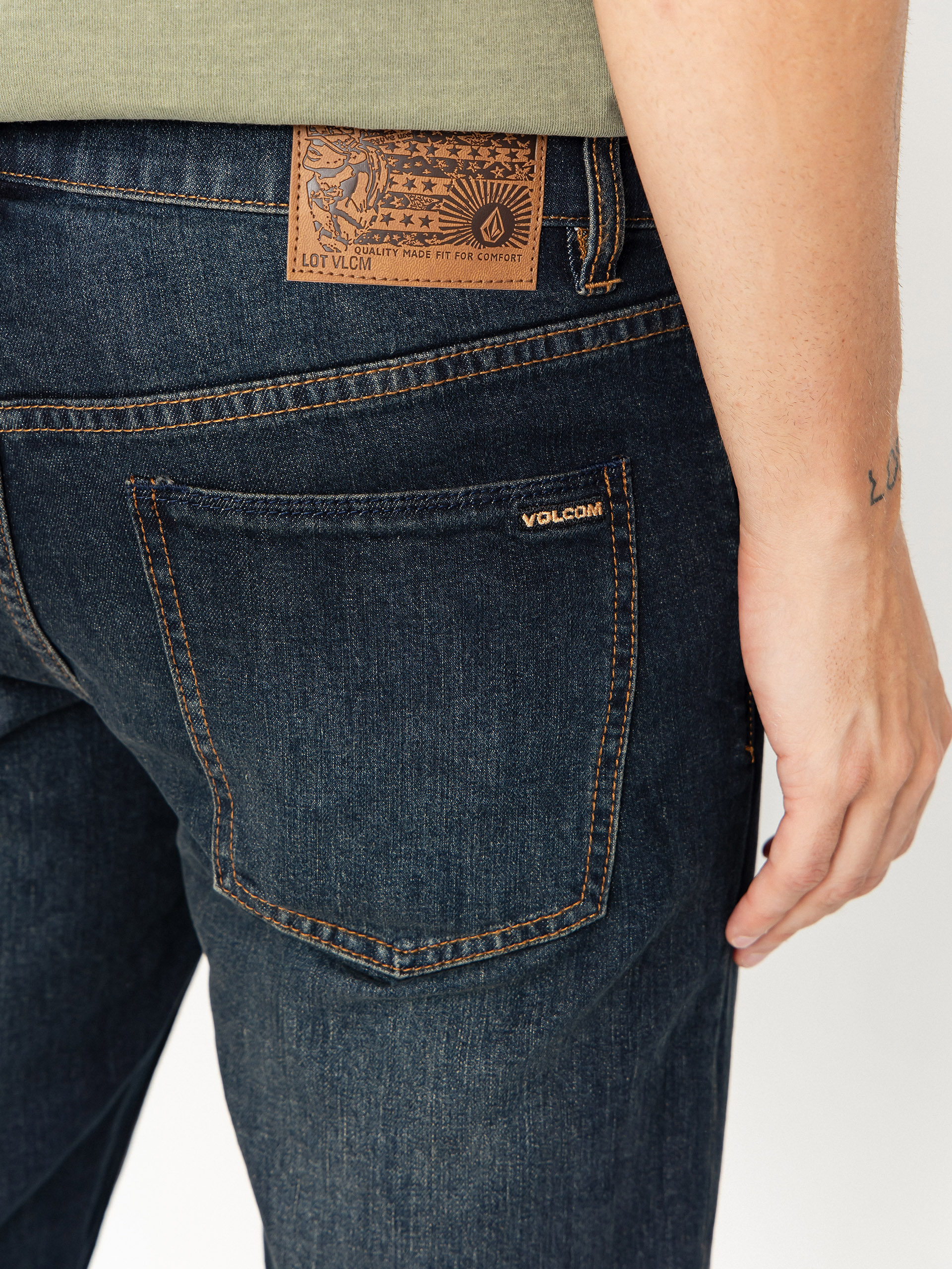 Spodnie Volcom Vorta Denim (new vintage blue)