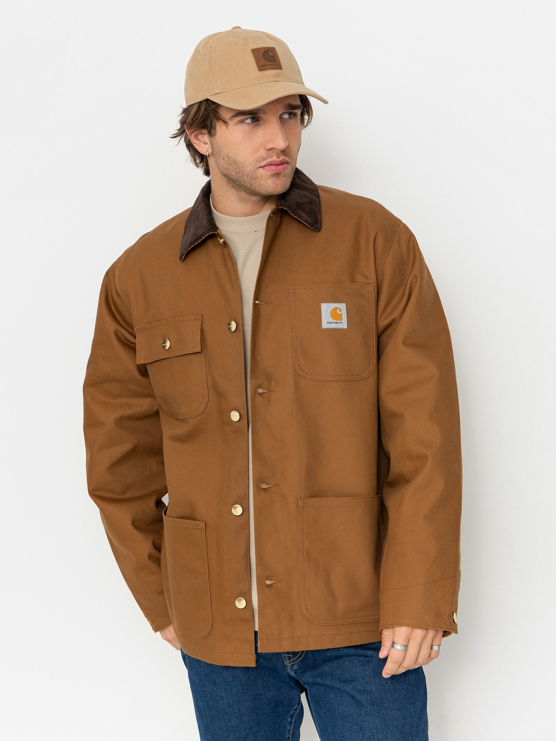Kurtka Carhartt WIP Michigan Coat (hamilton brown/tobacco/rigid)