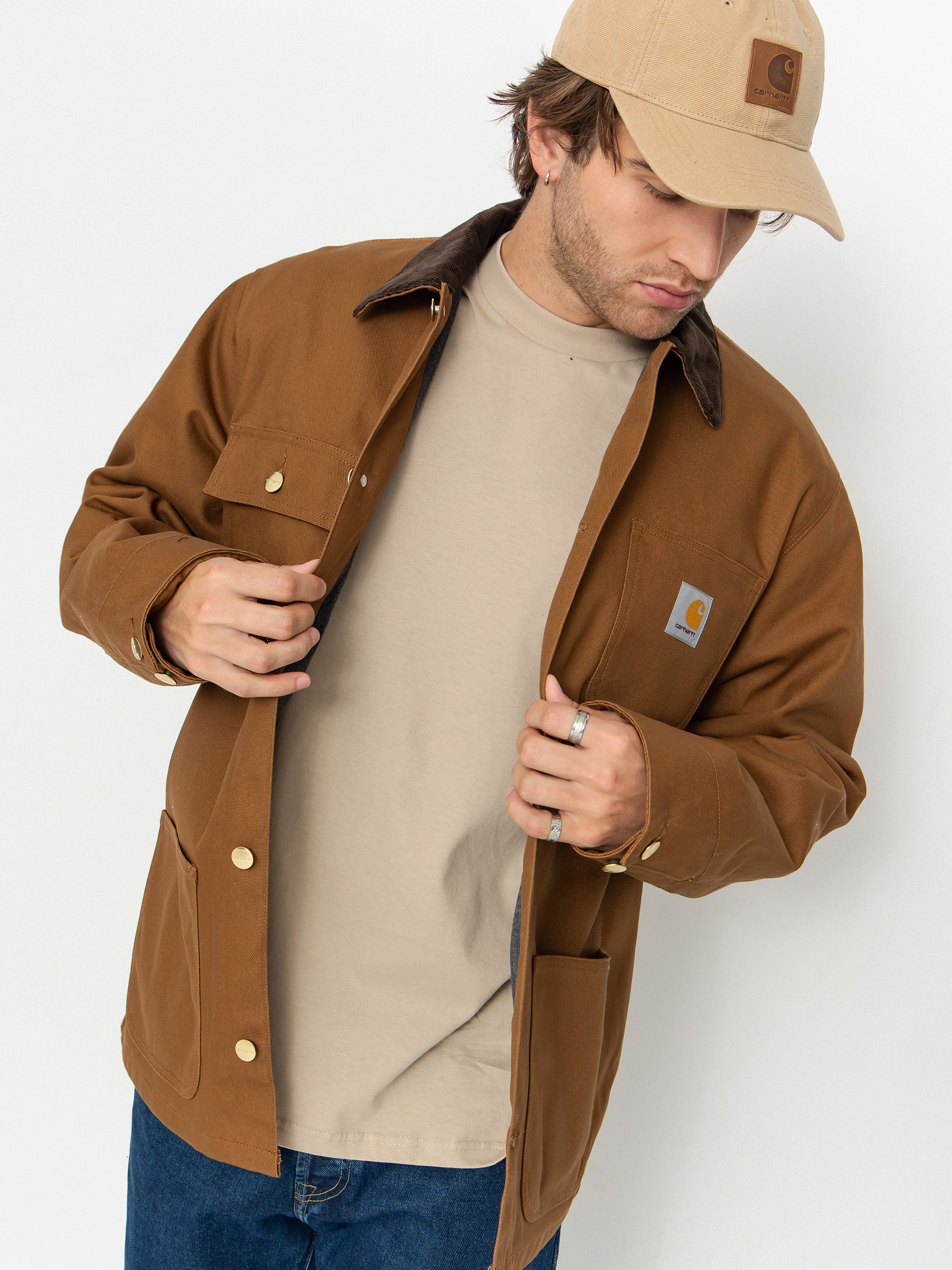 Kurtka Carhartt WIP Michigan Coat (hamilton brown/tobacco/rigid)
