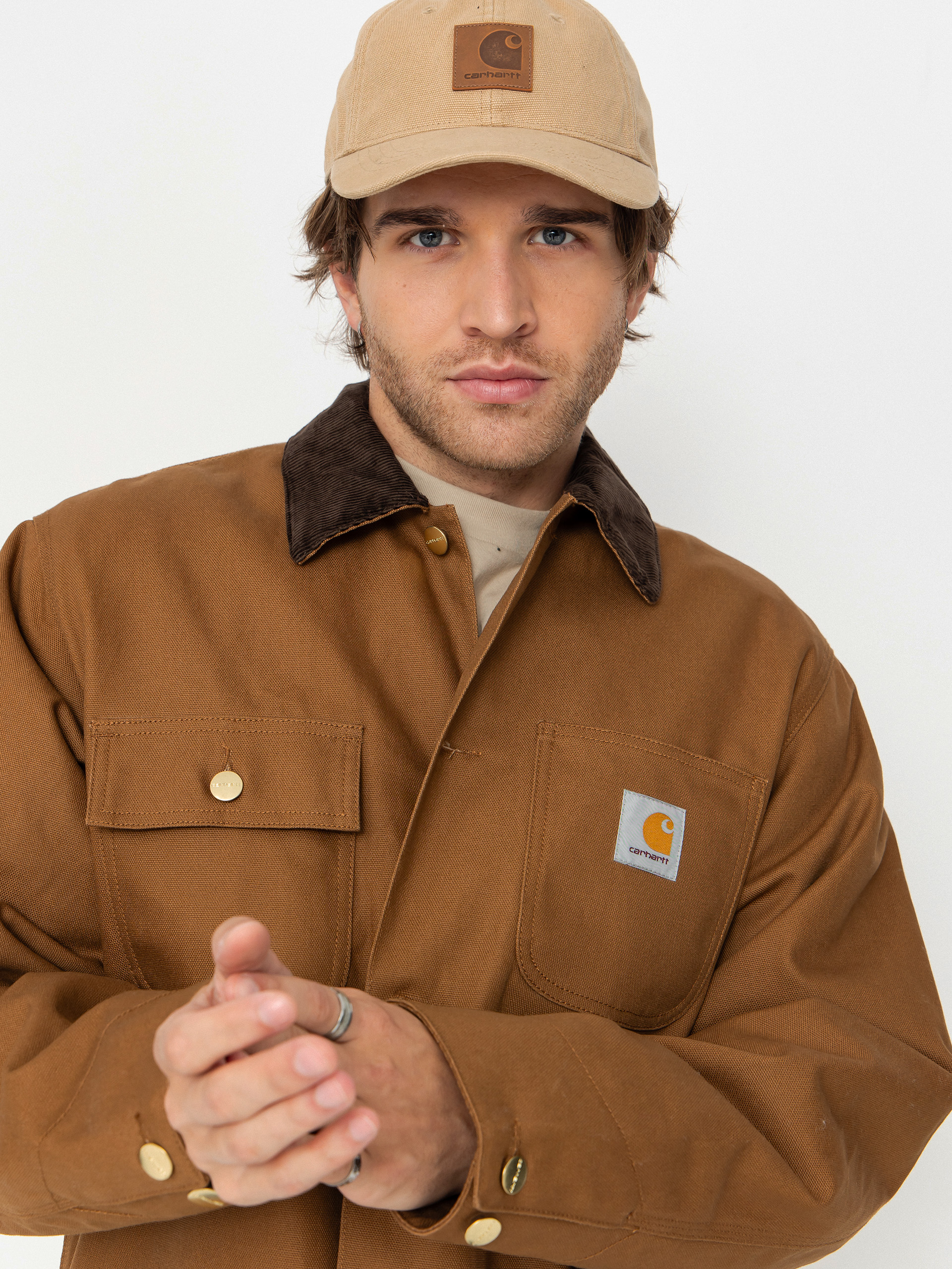 Kurtka Carhartt WIP Michigan Coat (hamilton brown/tobacco/rigid)