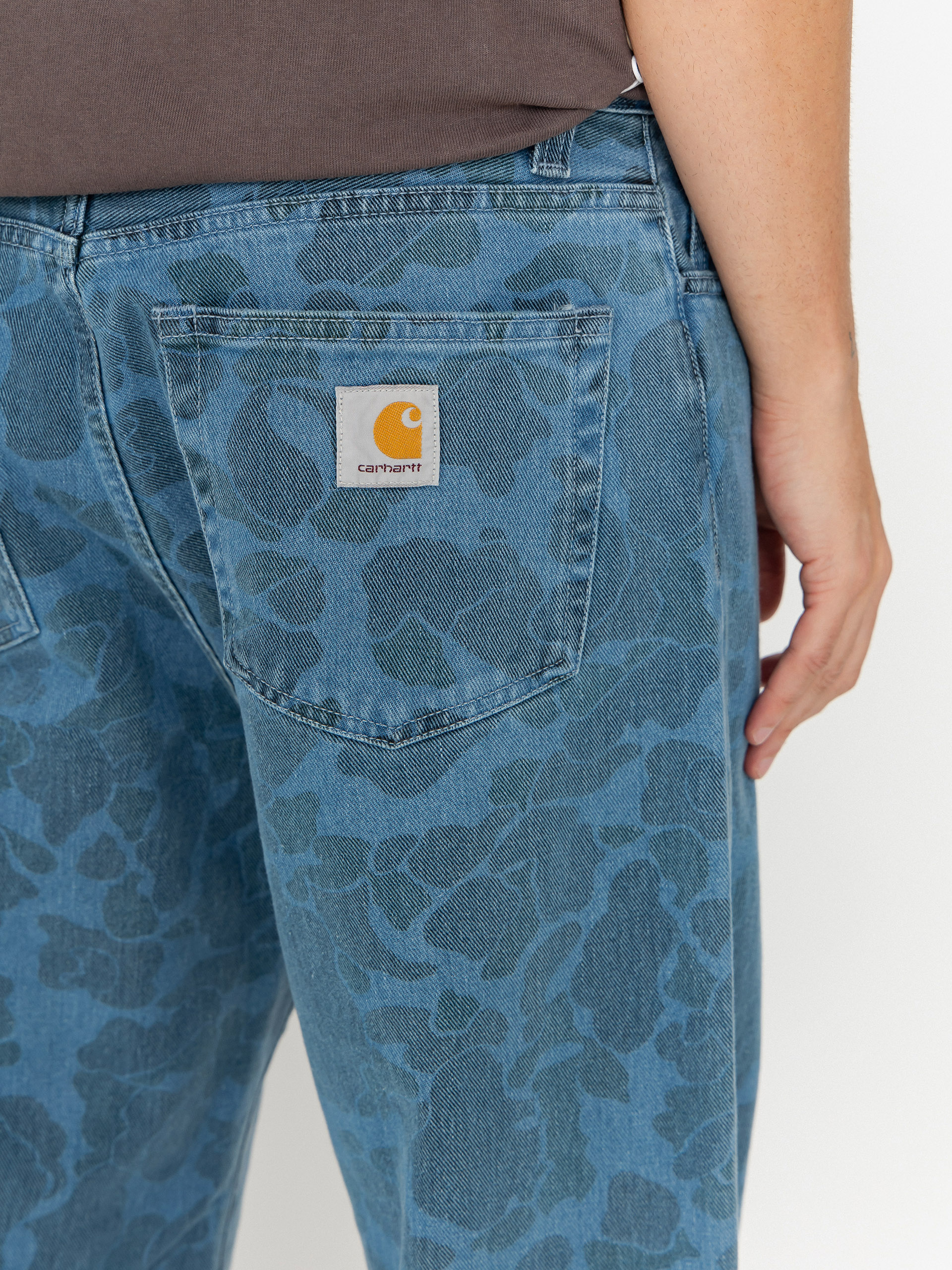 Spodnie Carhartt WIP Duck Landon (camo duck/blue/bleached)