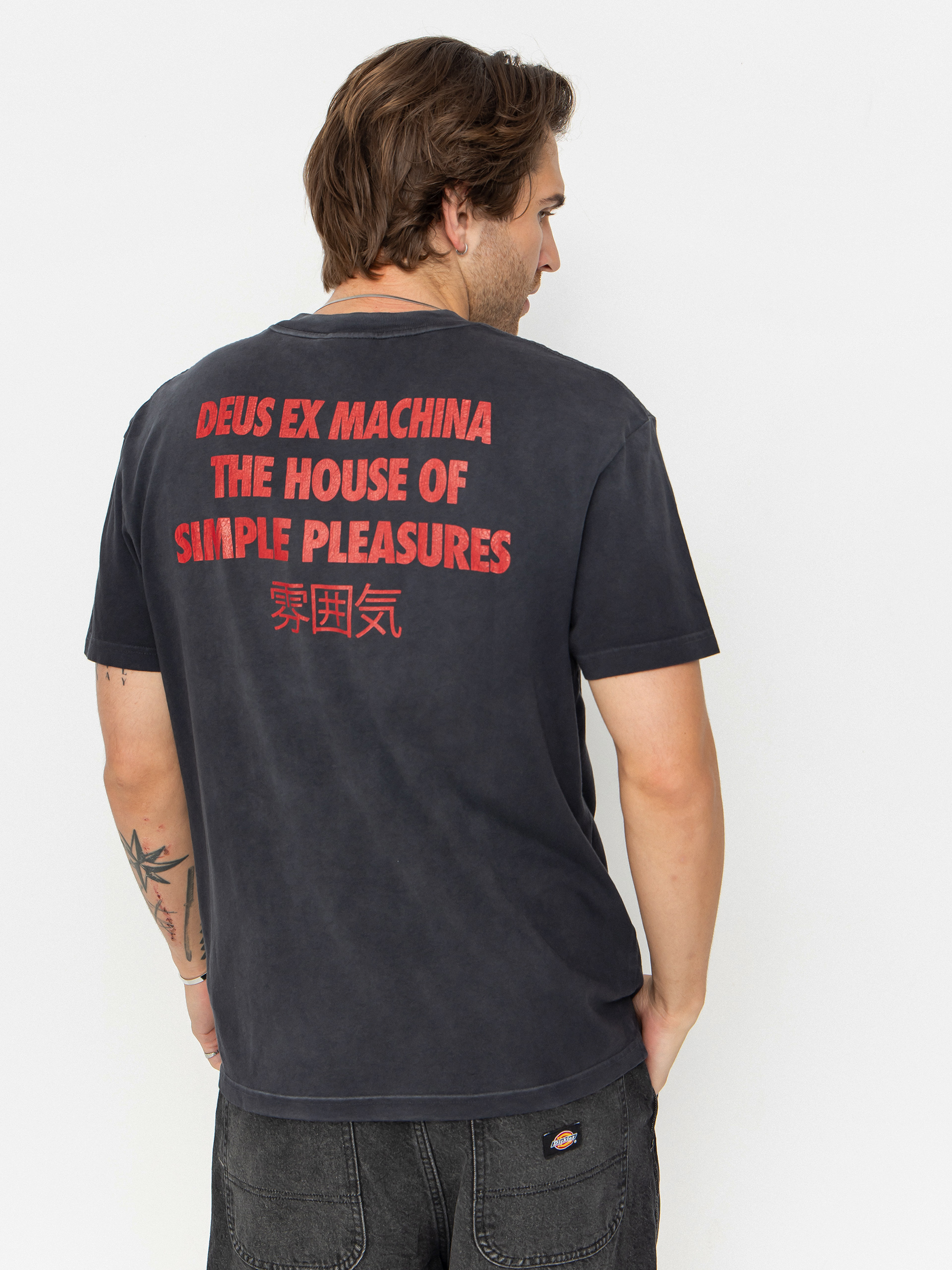 T-shirt Deus Ex Machina Productive Hum (anthracite)