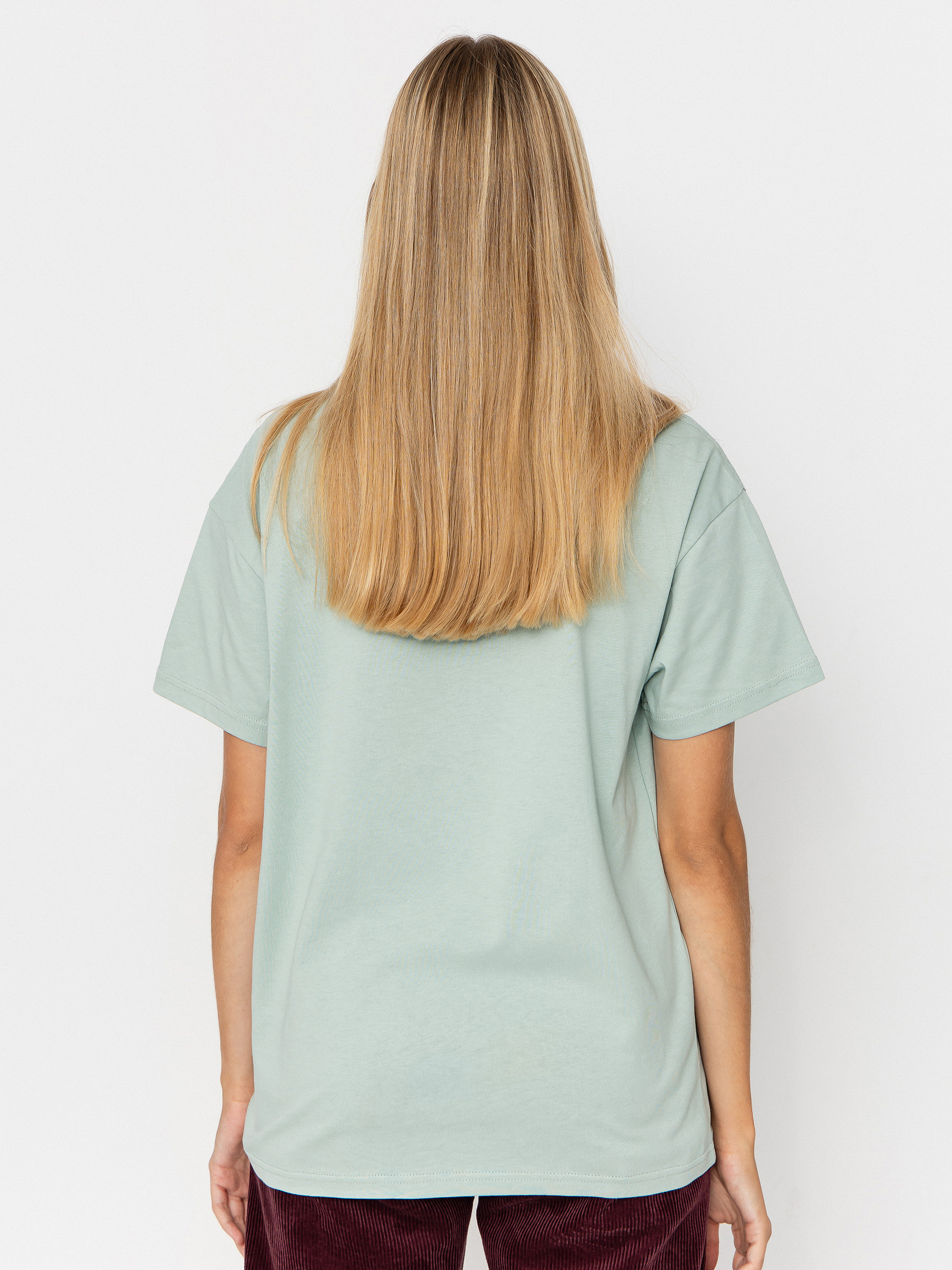 T-shirt Vans W Essential Os Wmn (gray olive)