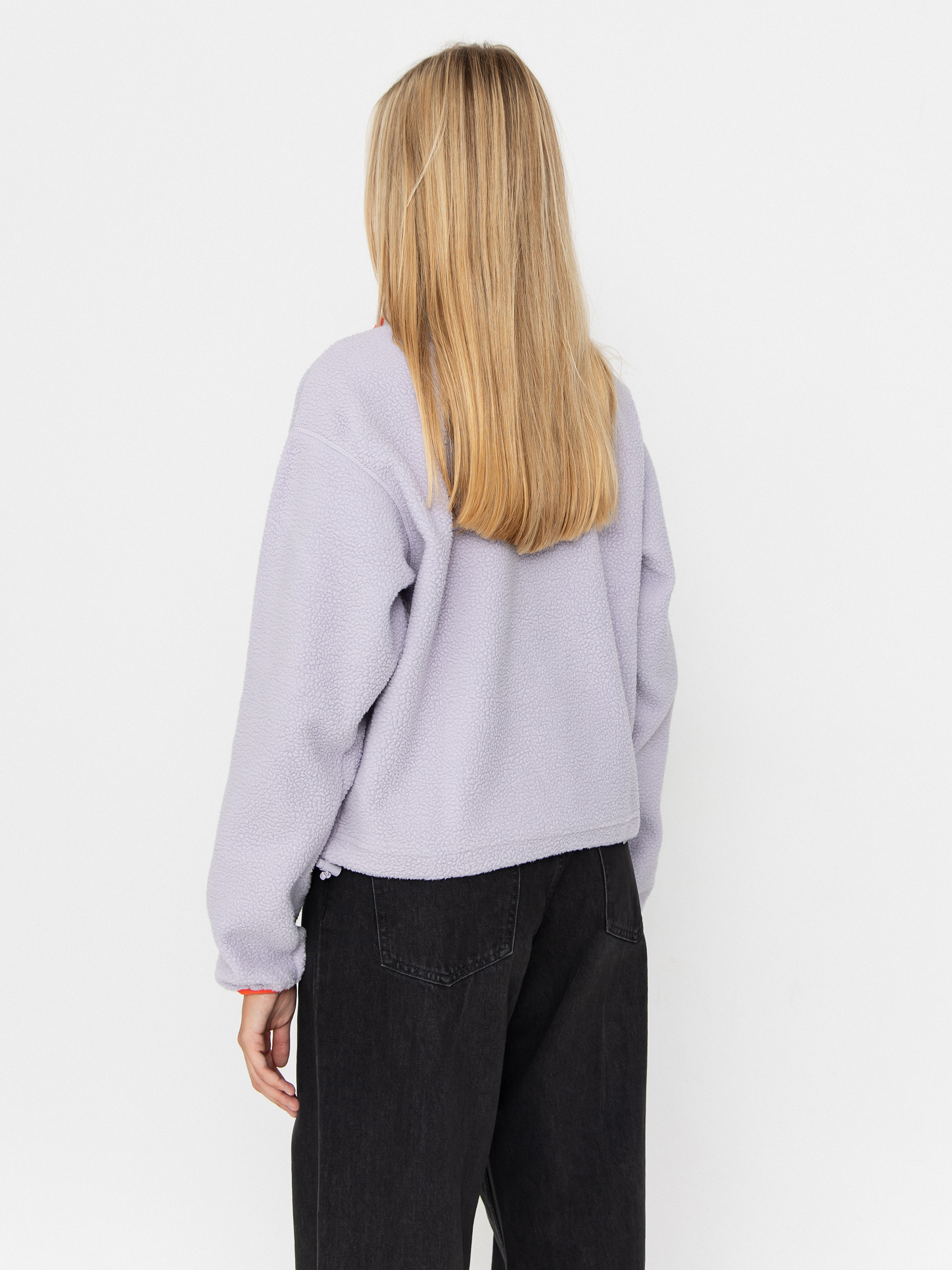 Damski Polar Columbia Helvetia II Cropped Half Snap (lavender pearl/shale purple/zing)