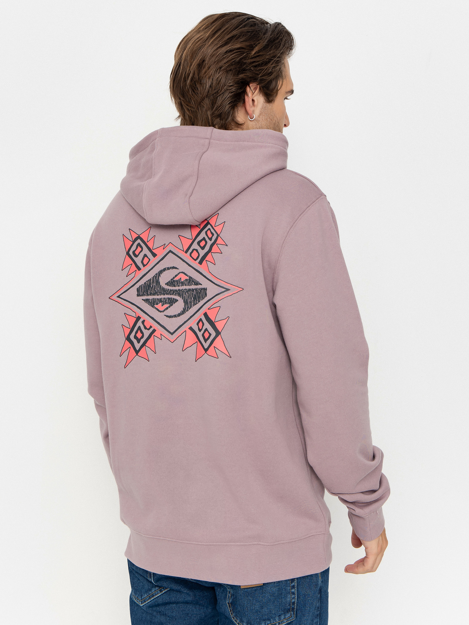 Bluza z kapturem Quiksilver Graphic HD (elderberry)