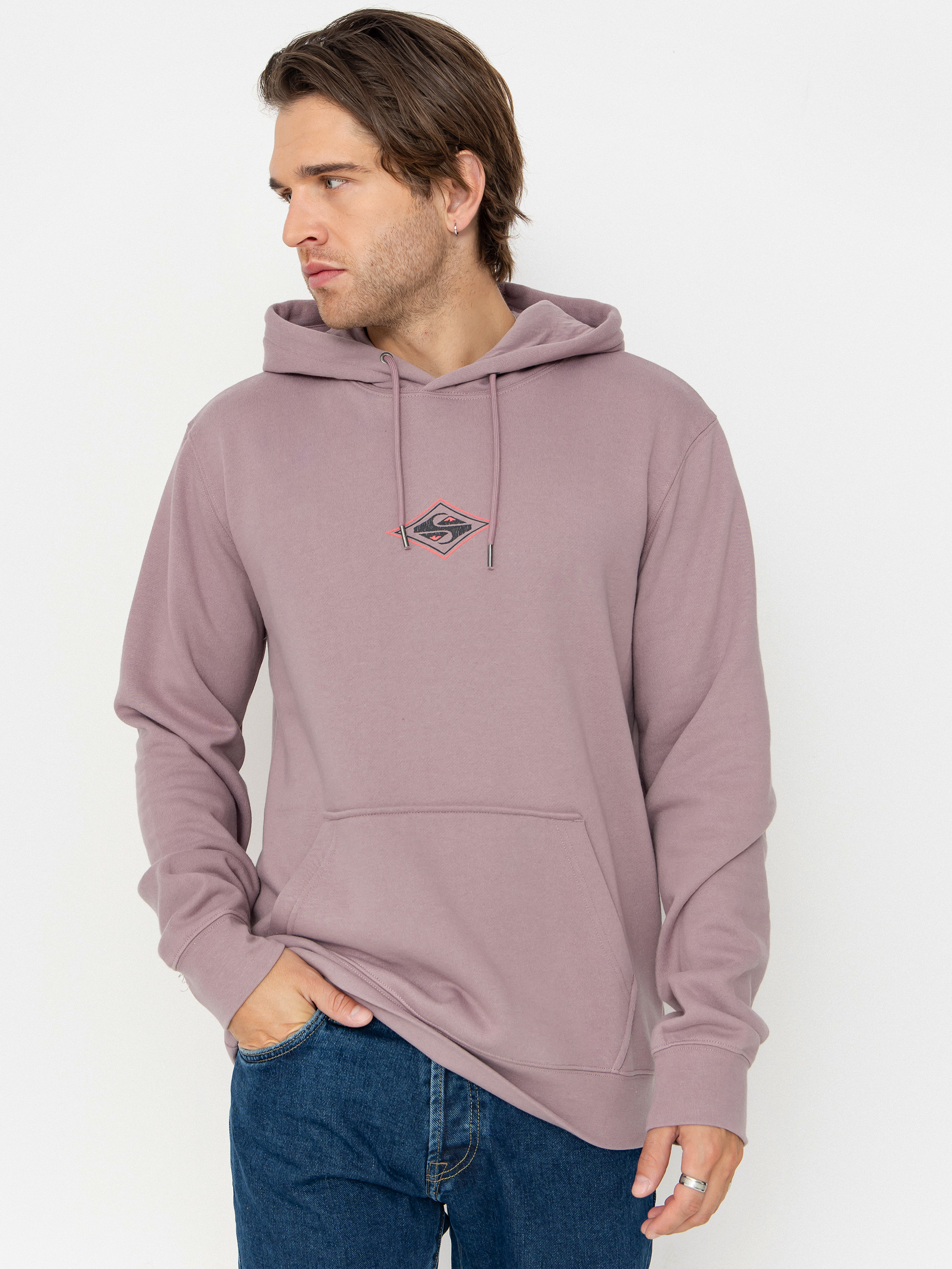 Bluza z kapturem Quiksilver Graphic HD (elderberry)