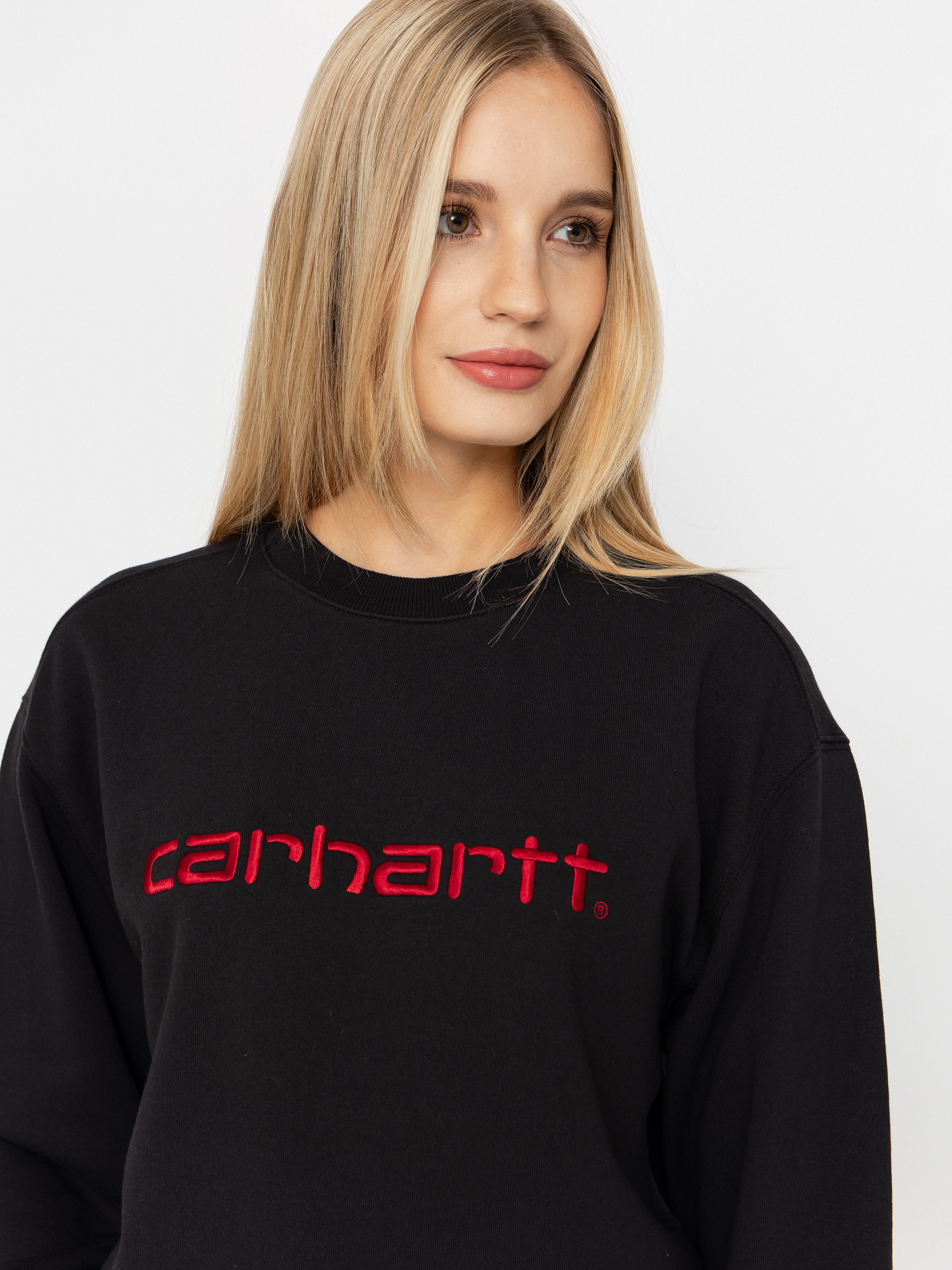 Bluza Carhartt WIP Carhartt Wmn (black/scarlet)