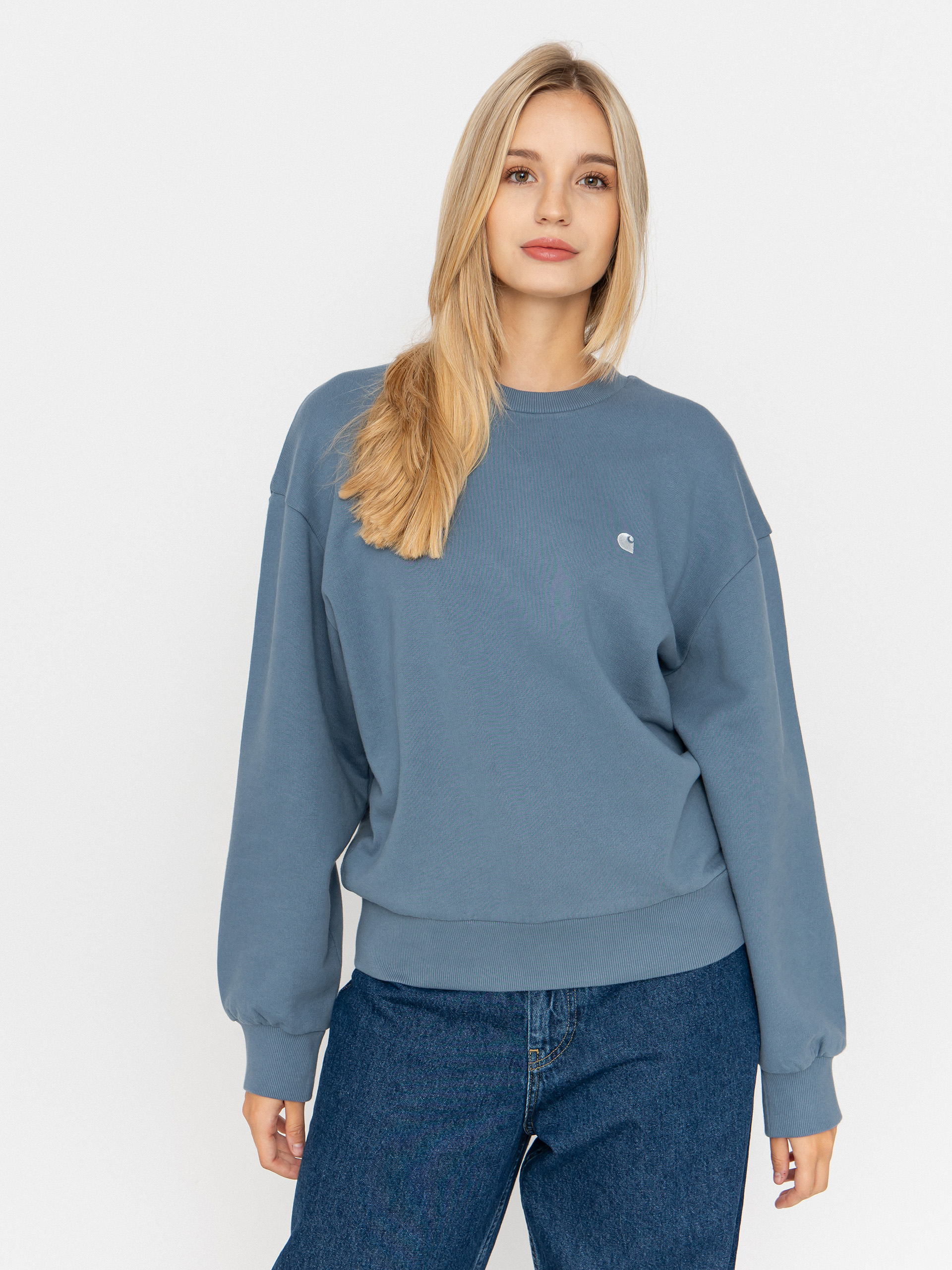 Bluza Carhartt WIP Casey Wmn (angelite/silver)