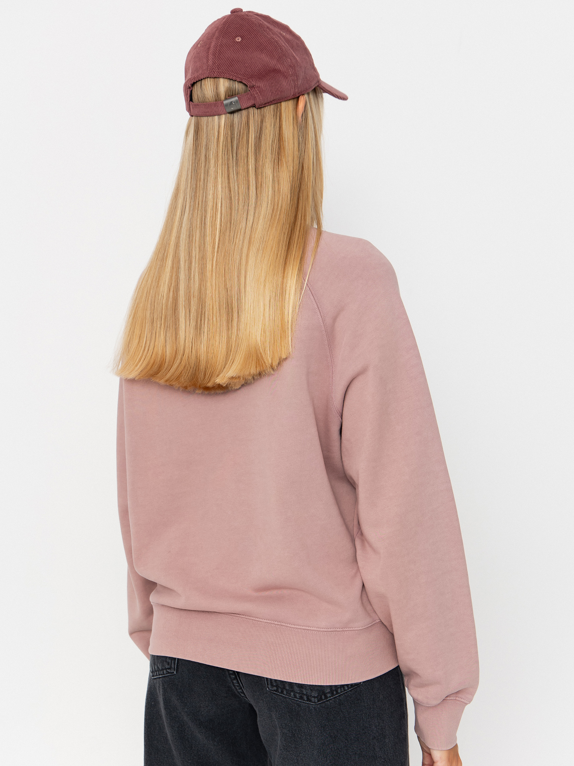 Bluza Carhartt WIP Hudson Wmn (daphne/chalk wash)