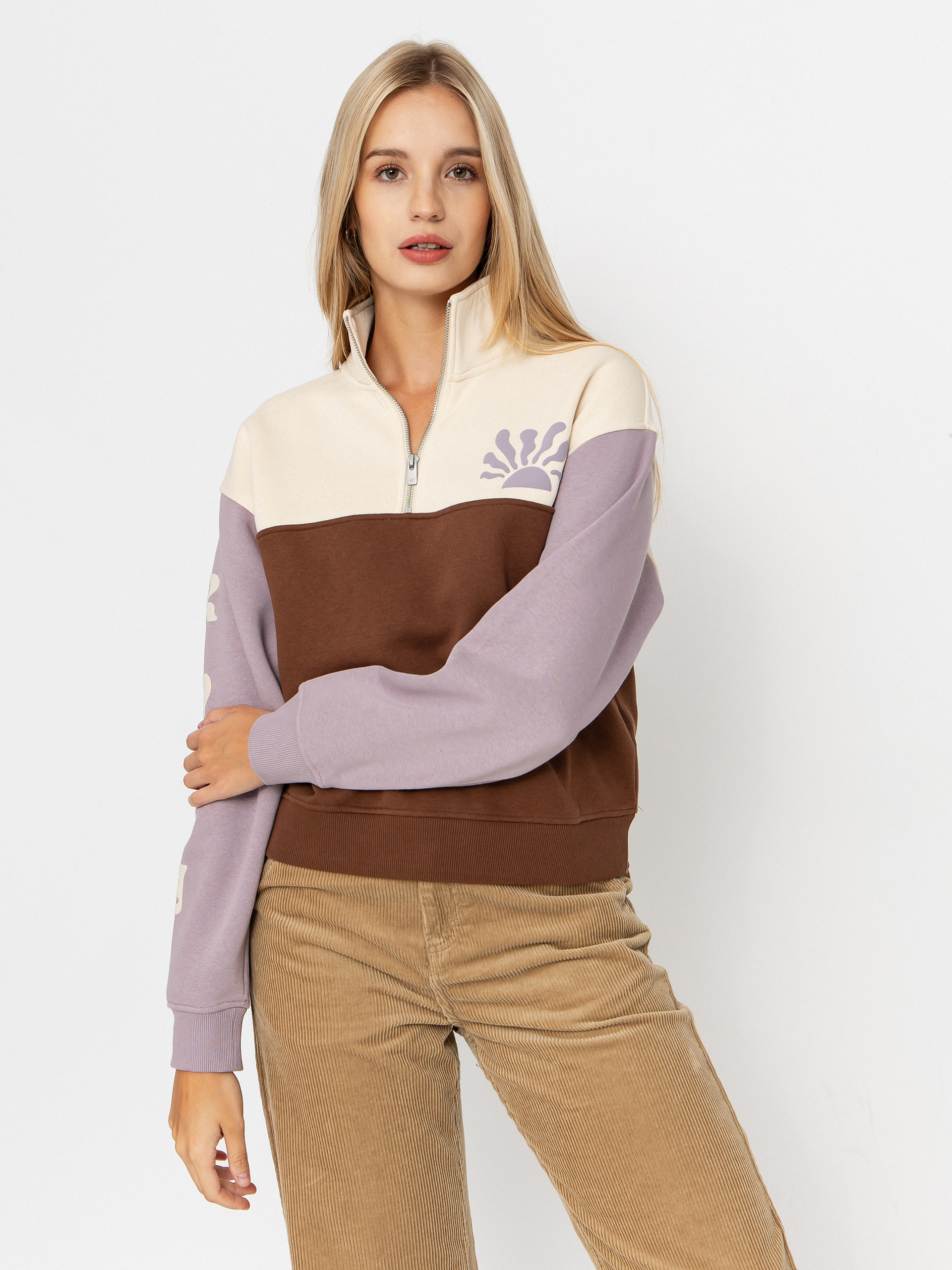 Bluza Roxy View Point Block Wmn (tiramisu)