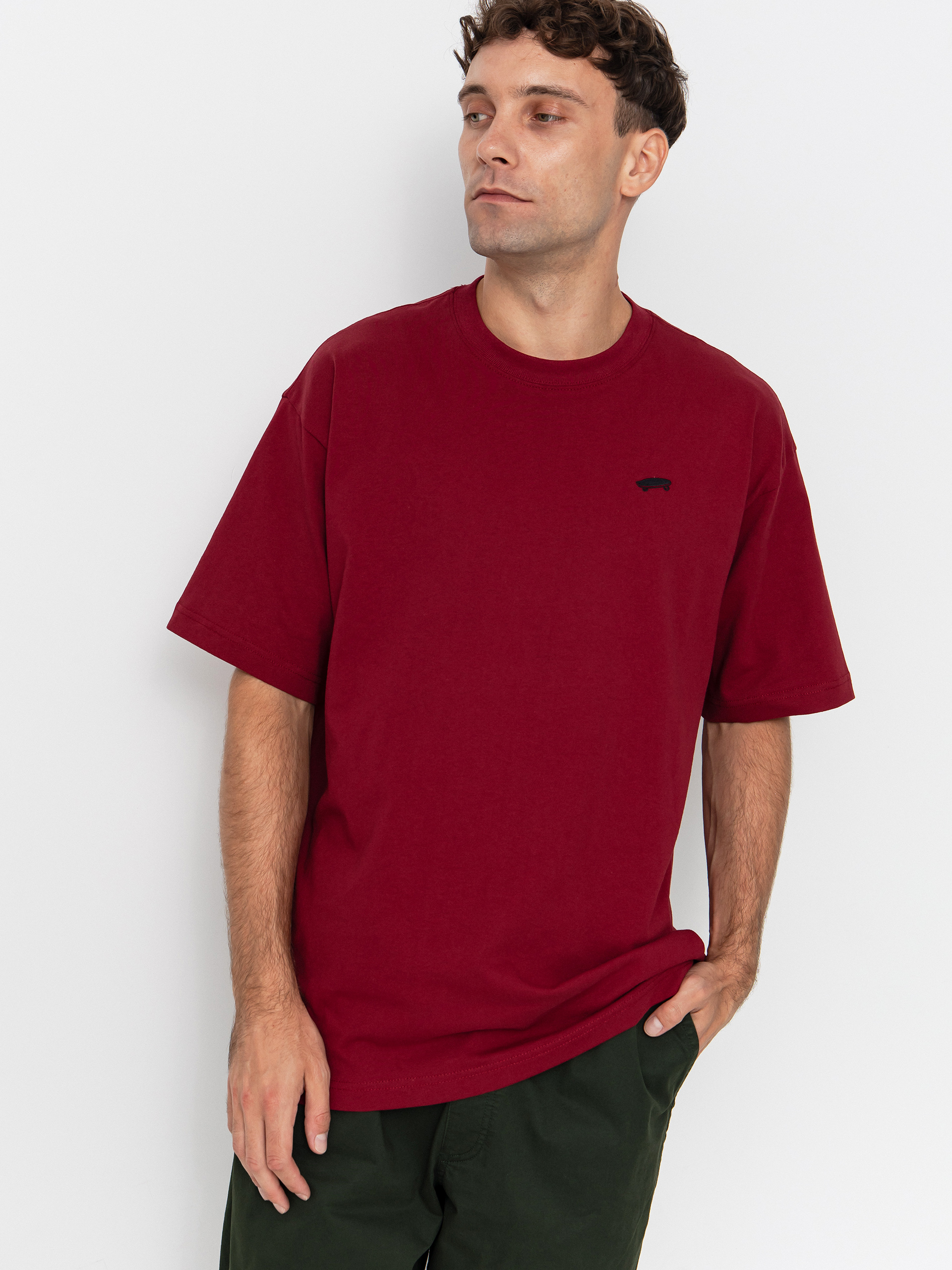 T-shirt Vans Salton Loose (bordeaux)