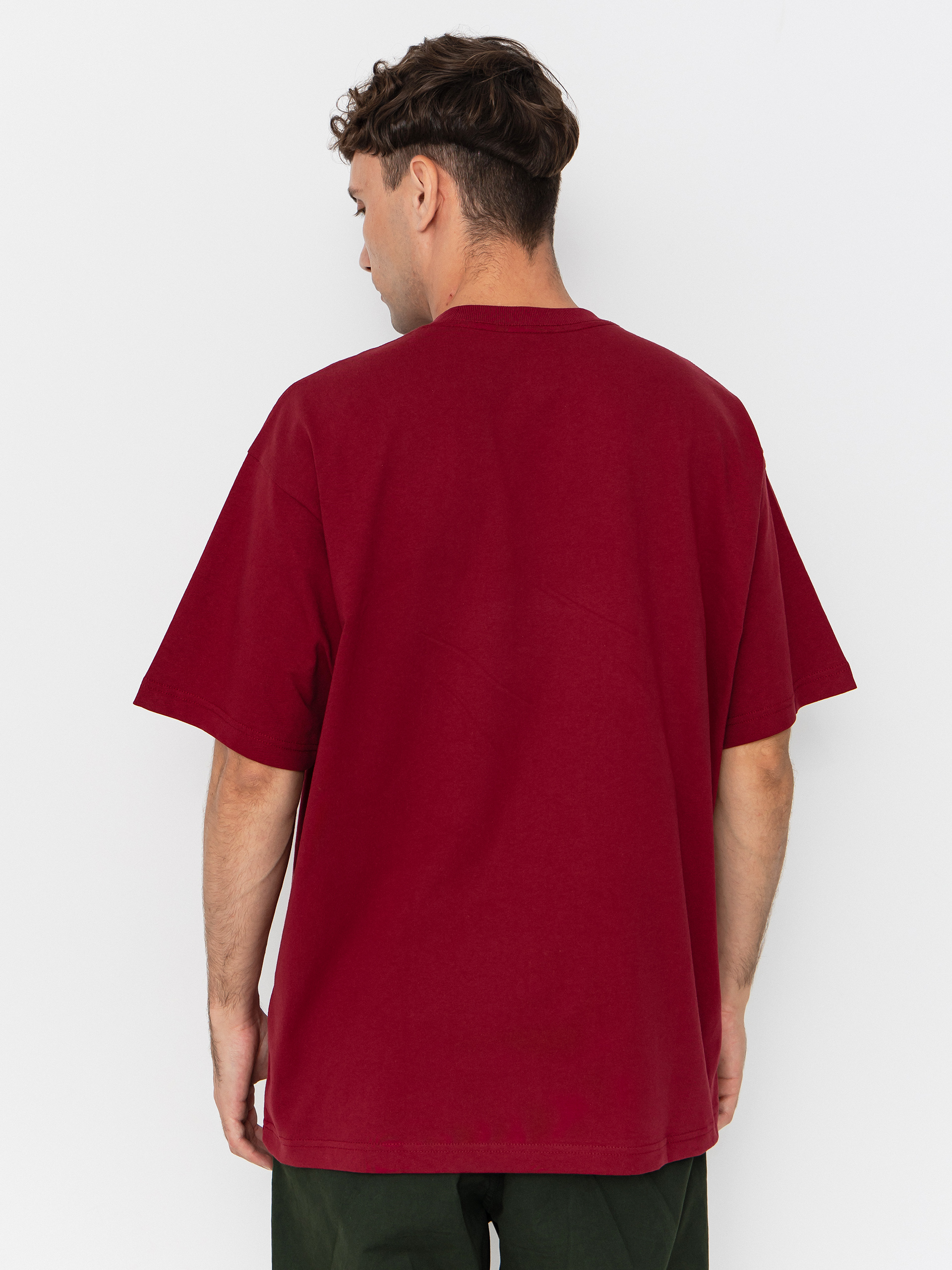 T-shirt Vans Salton Loose (bordeaux)