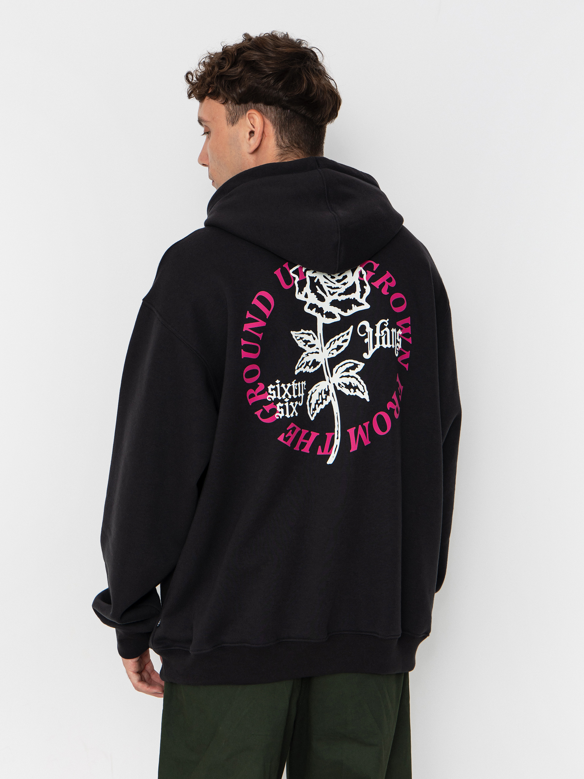 Bluza z kapturem Vans Grown From The Ground Up HD (black)