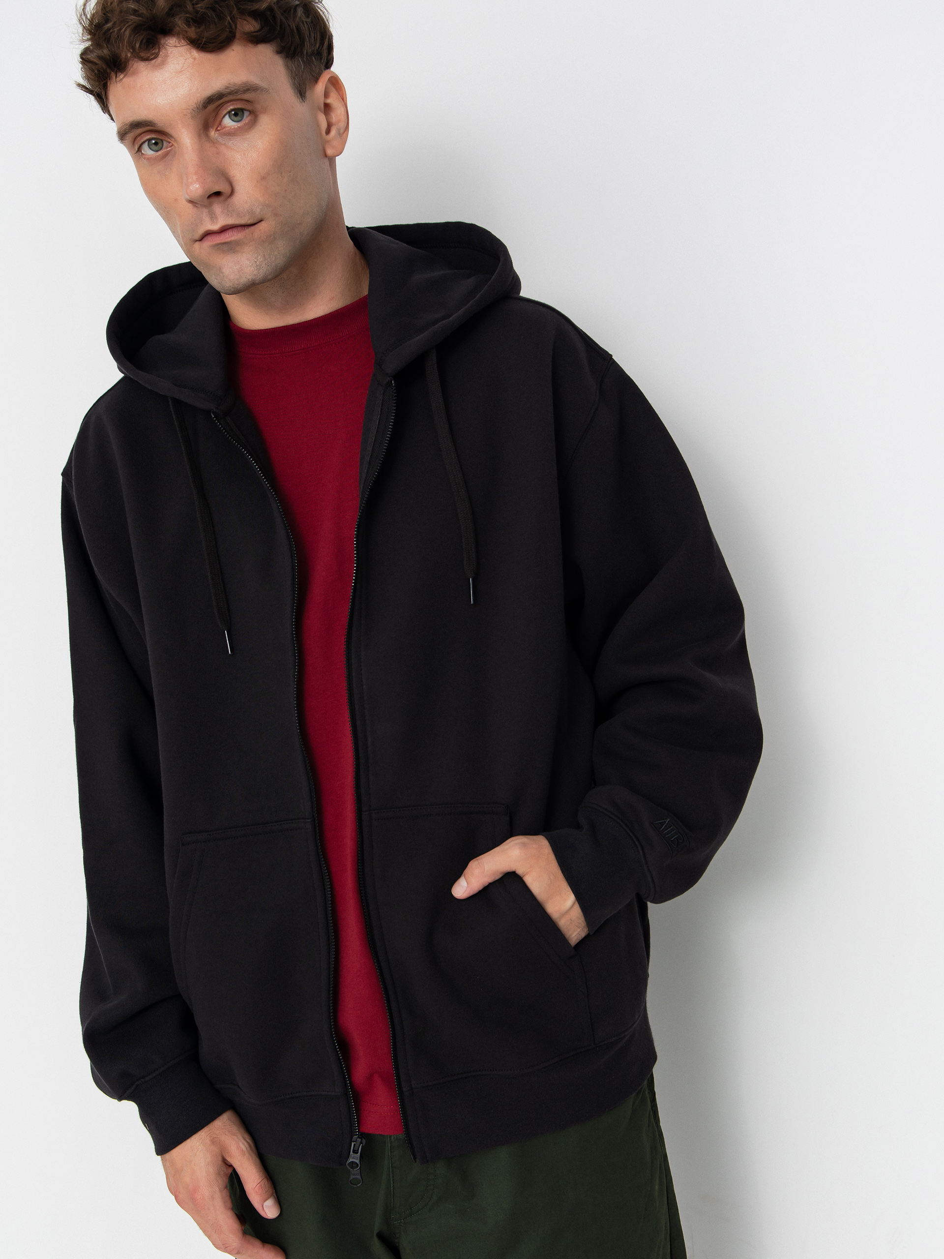 Bluza z kapturem Vans Skate Atiba Haze ZHD (black)