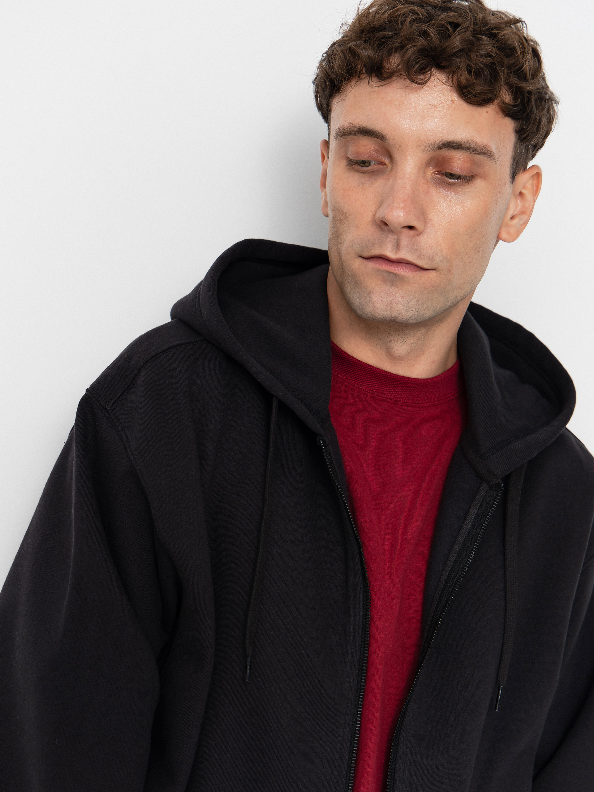 Bluza z kapturem Vans Skate Atiba Haze ZHD (black)