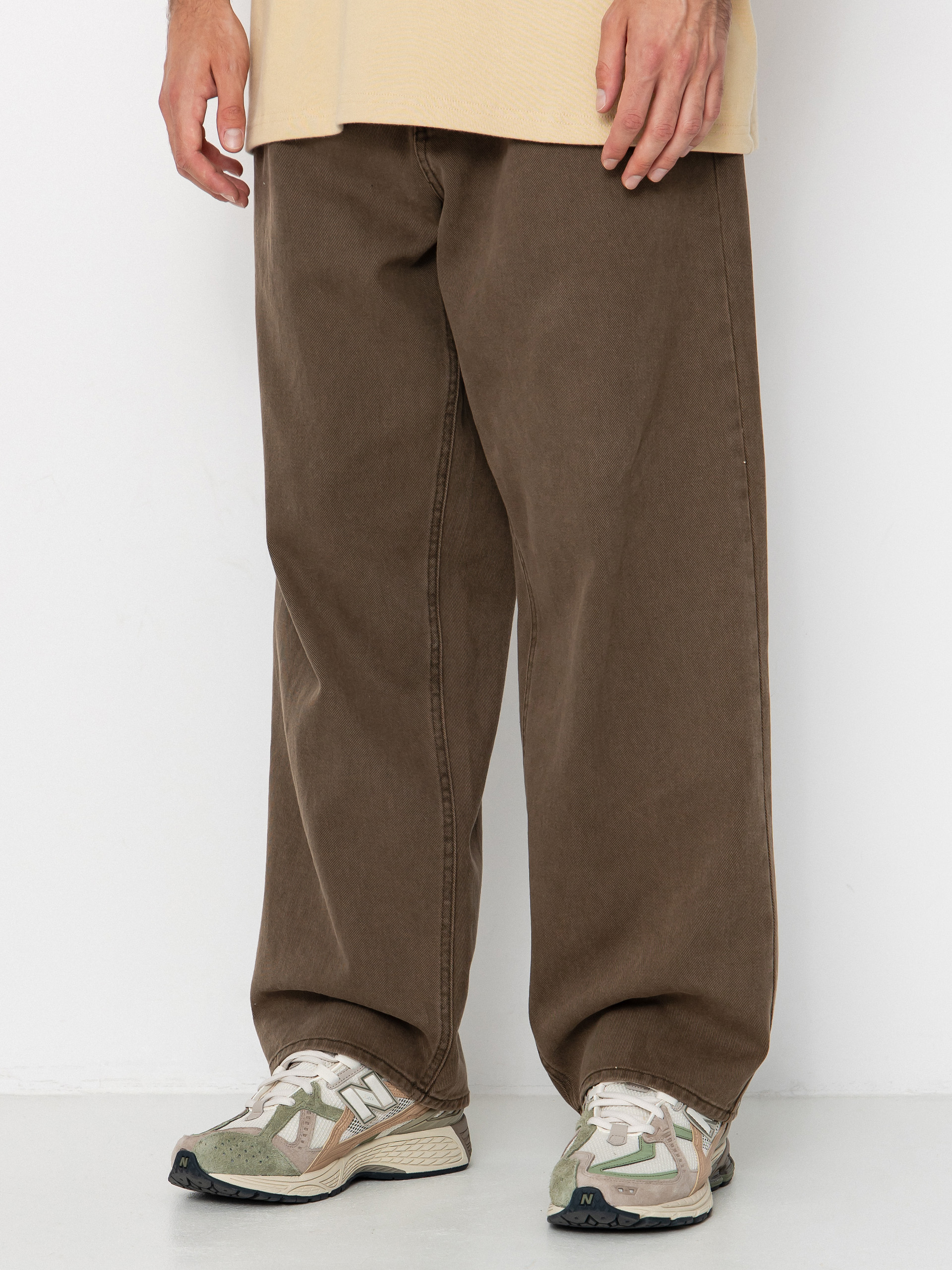 Spodnie OBEY Bigwig Baggy Denim (wren faded wash)