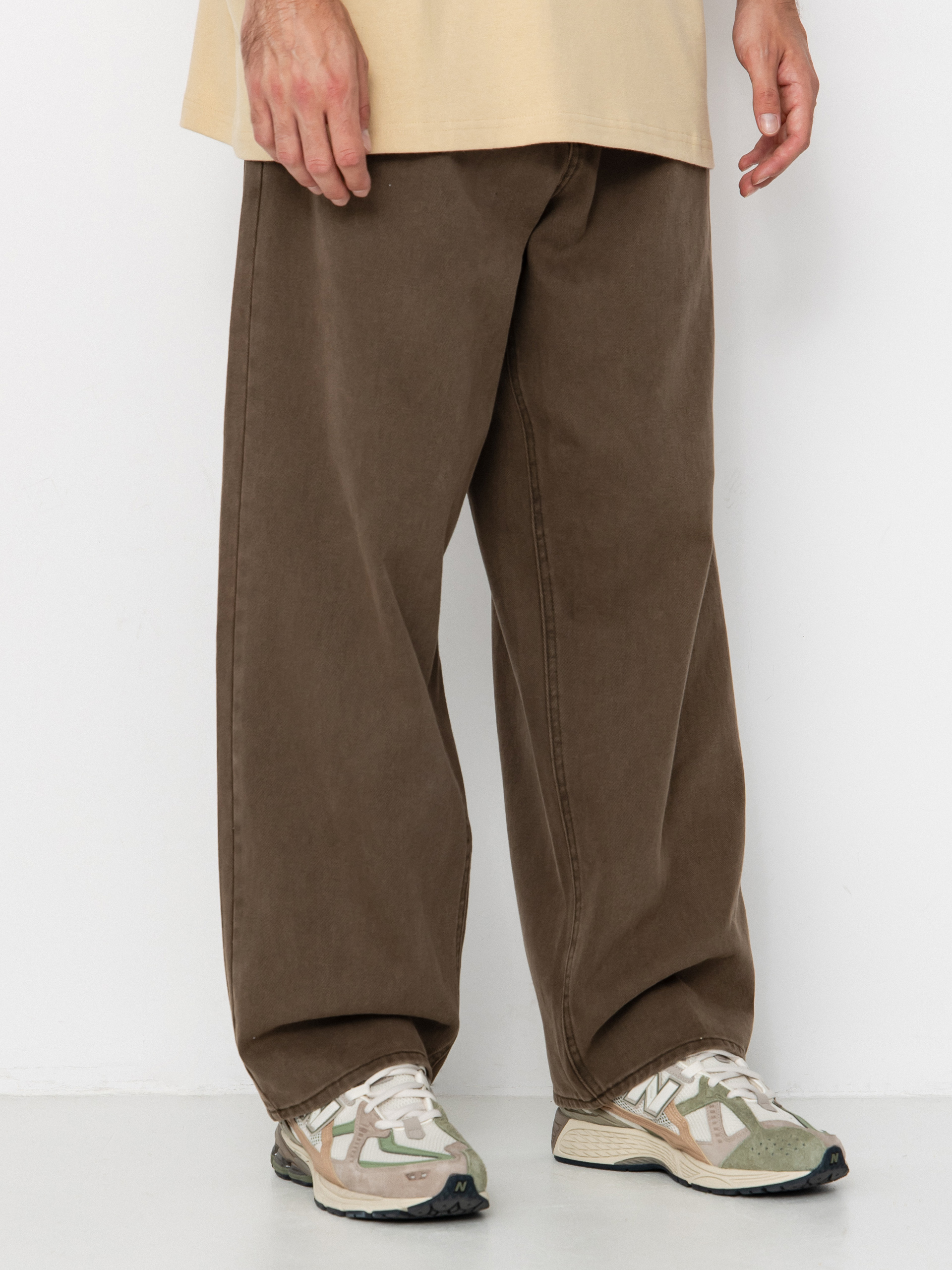 Spodnie OBEY Bigwig Baggy Denim (wren faded wash)